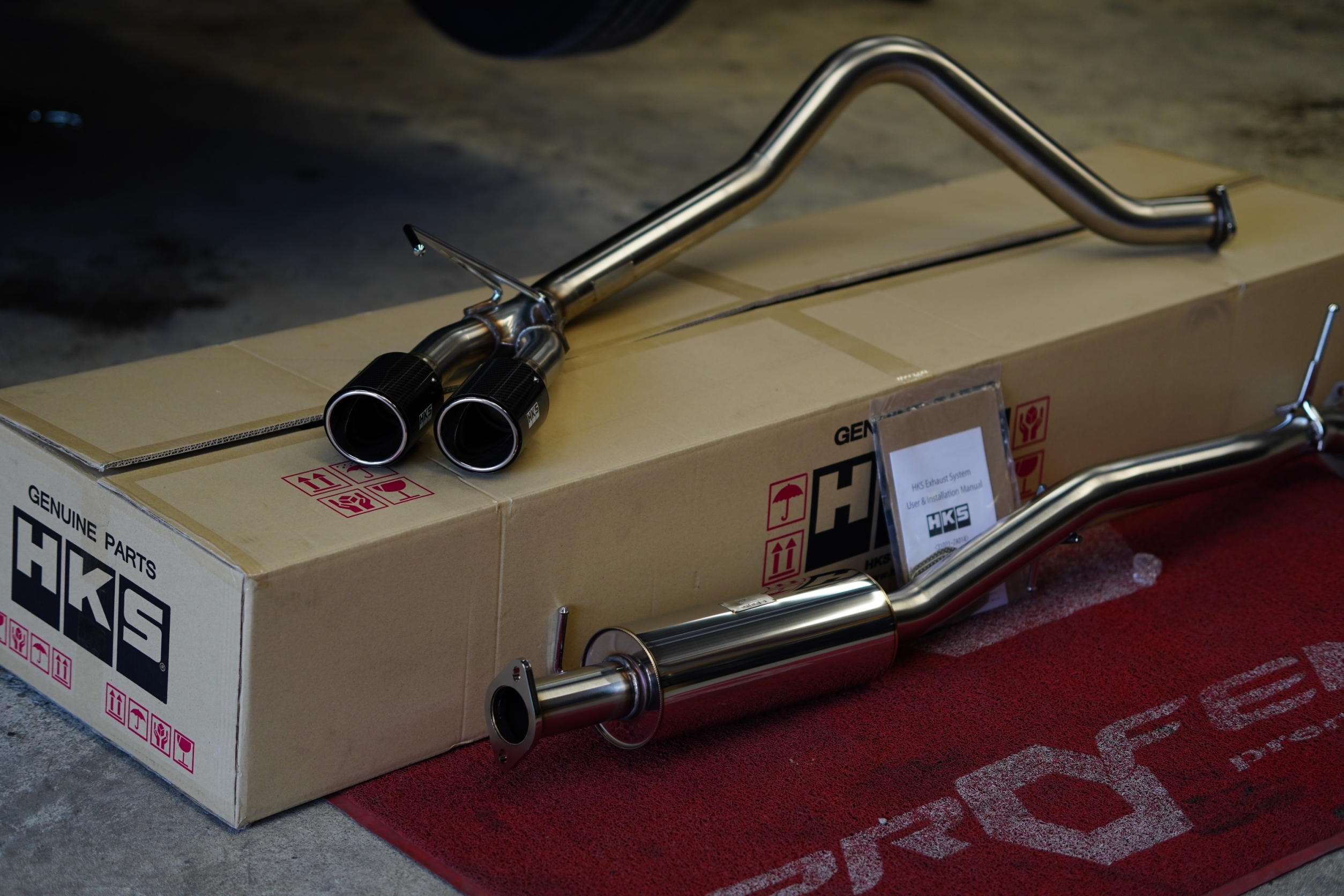 EVEREST NEXTGEN เปลี่ยนท่อHKS ท่อญี่ปุ่น มีส่วนลด