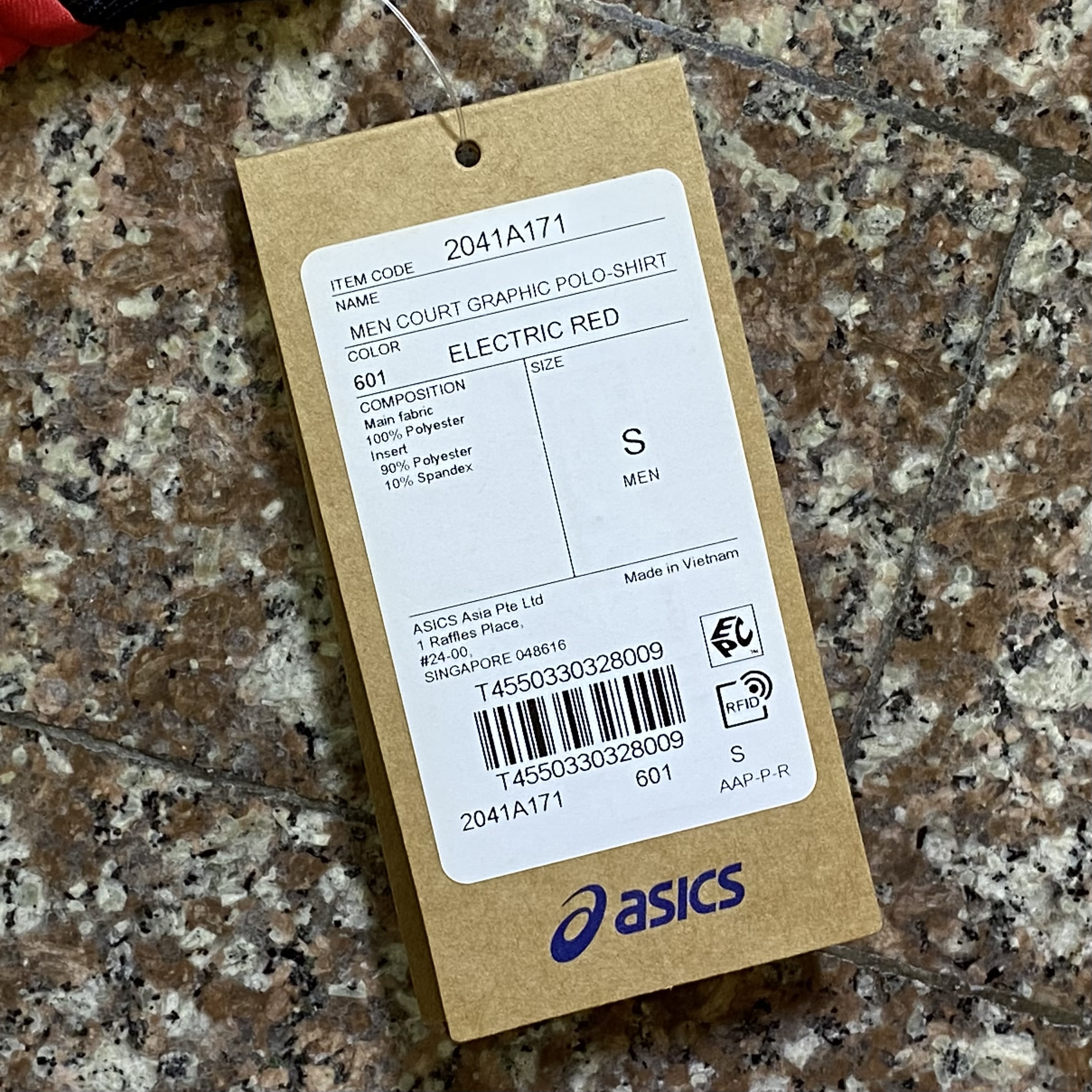 เสื้อ ASICS Court Graphic Polo Shirt (S,M)