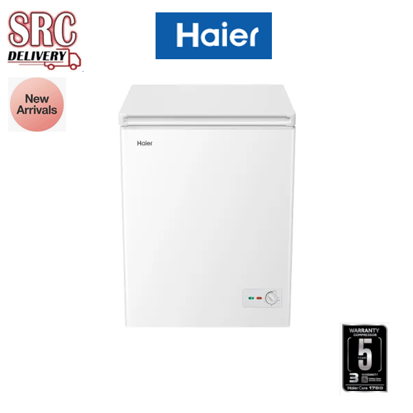 HAIER ตู้แช่แข็งฝาทึบ ขนาด 3.5 คิว รุ่น HCF-108C2 รับประกันคอมเพรสเซอร์ 5 ปี สอบถามสินค้า พร้อมส่วนลด ทัก line @srchomelcd