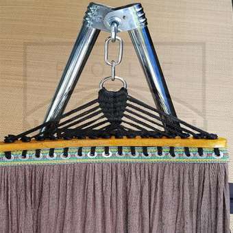 เปลญวน เปลสนาม เปลพับเก็บได้ เปลนอน เปลเด็ก Floor Hammock รุ่น HM-1000(FL)VI##