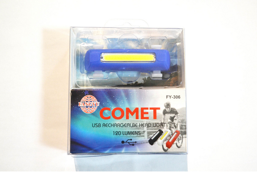 ไฟจักรยาน COMET รุ่น FY-306 ชาร์ต USB