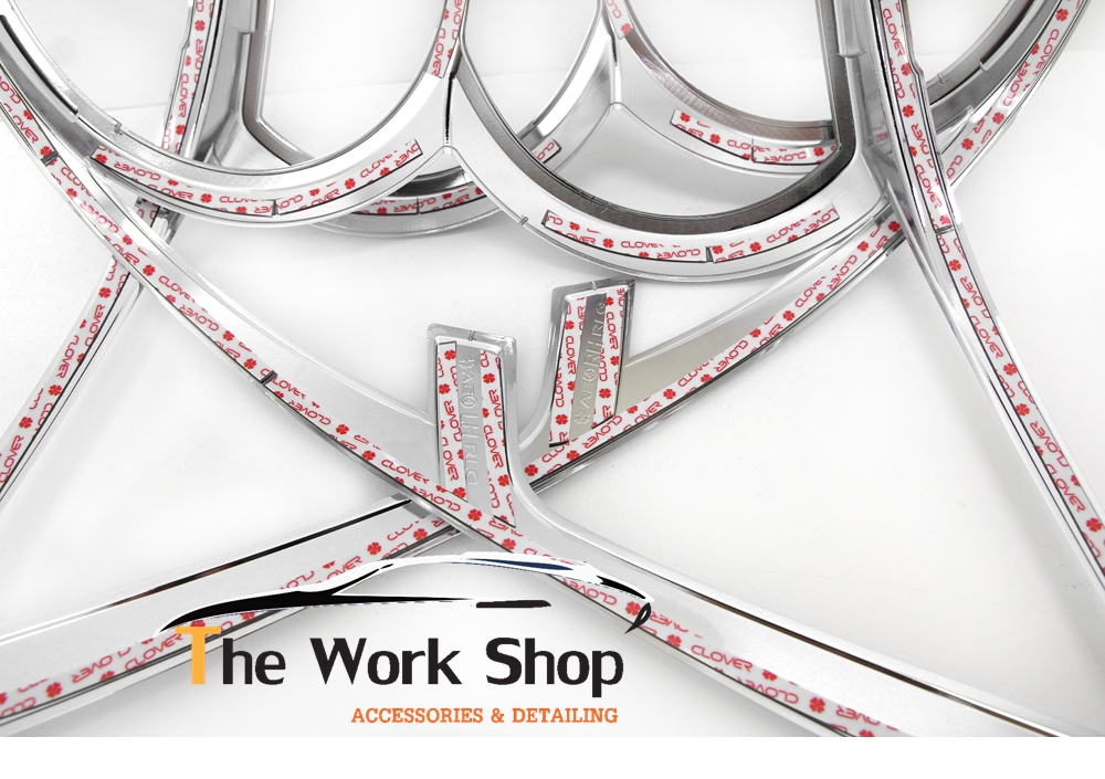 Chrome Rear Lamp Cover / Rear Lamp Garnish for Sonic 4 door ( โครเมี่ยมแต่งไฟท้าย )