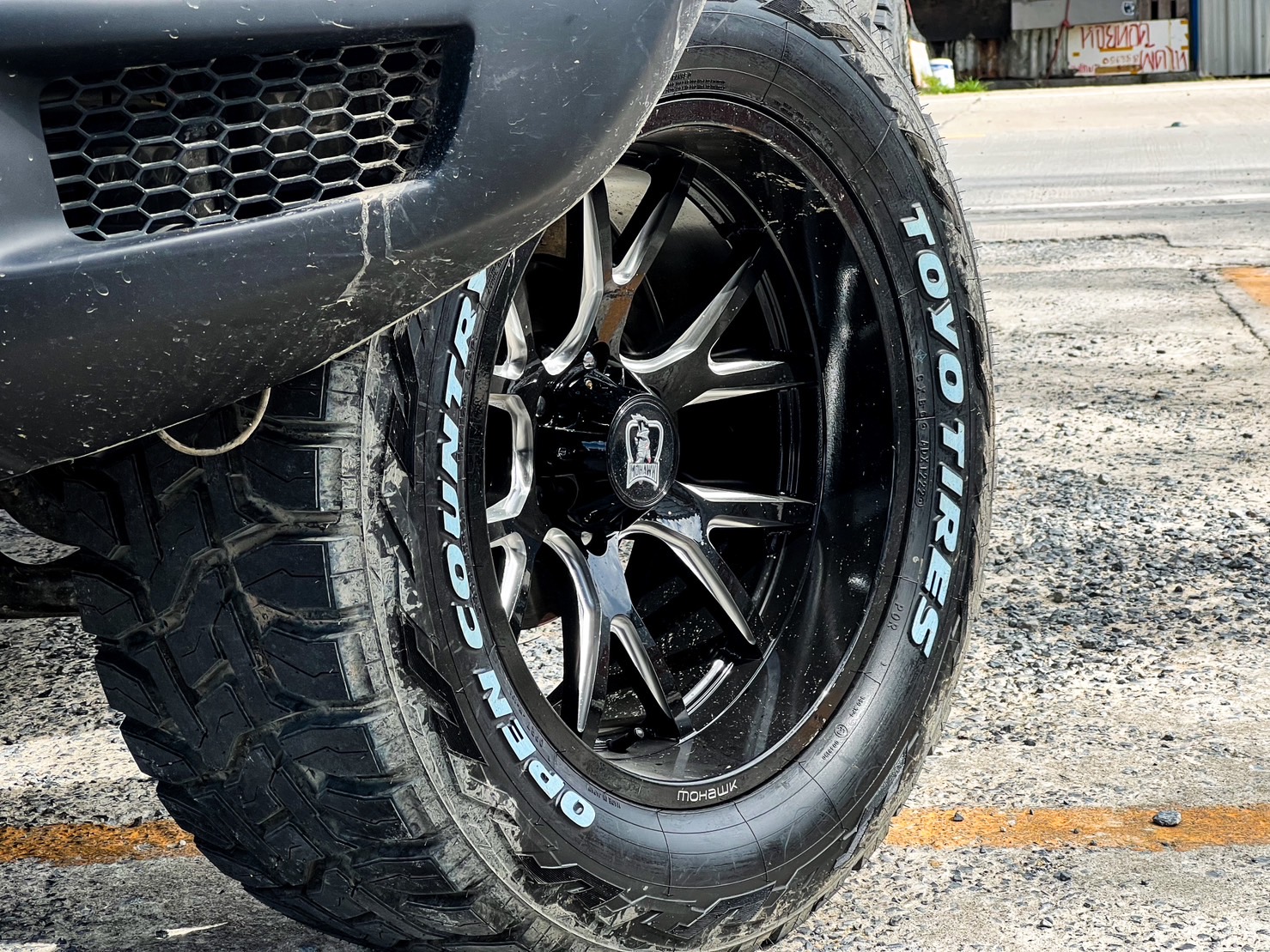 FORD RANGER ถอดชุดยก5นิ้วออก จัดทรงใหม่ที่ STEP9