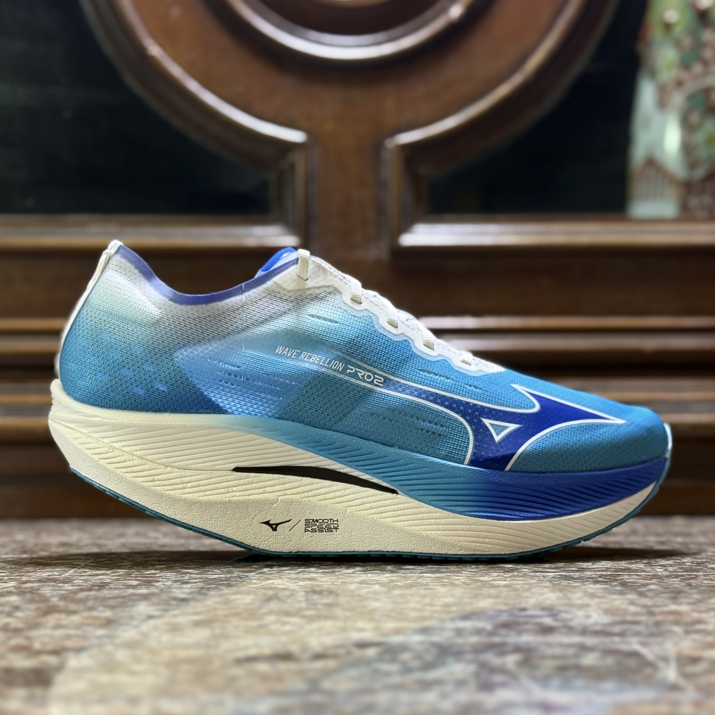 รองเท้าวิ่ง Mizuno Wave Rebellion Pro 2 ‘River Blue’ (M8/8.5/11/11.5US)