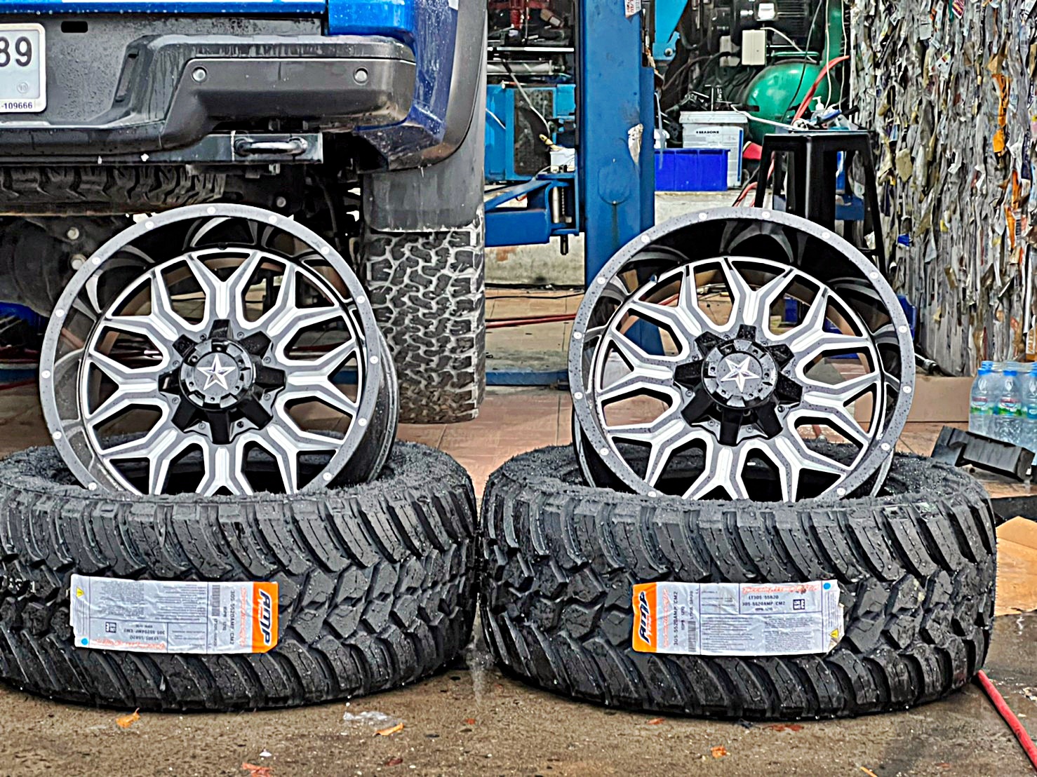 #FORD_RAPTOR_มาจากชบุรี ทำทรงเมกาที่ STEP9