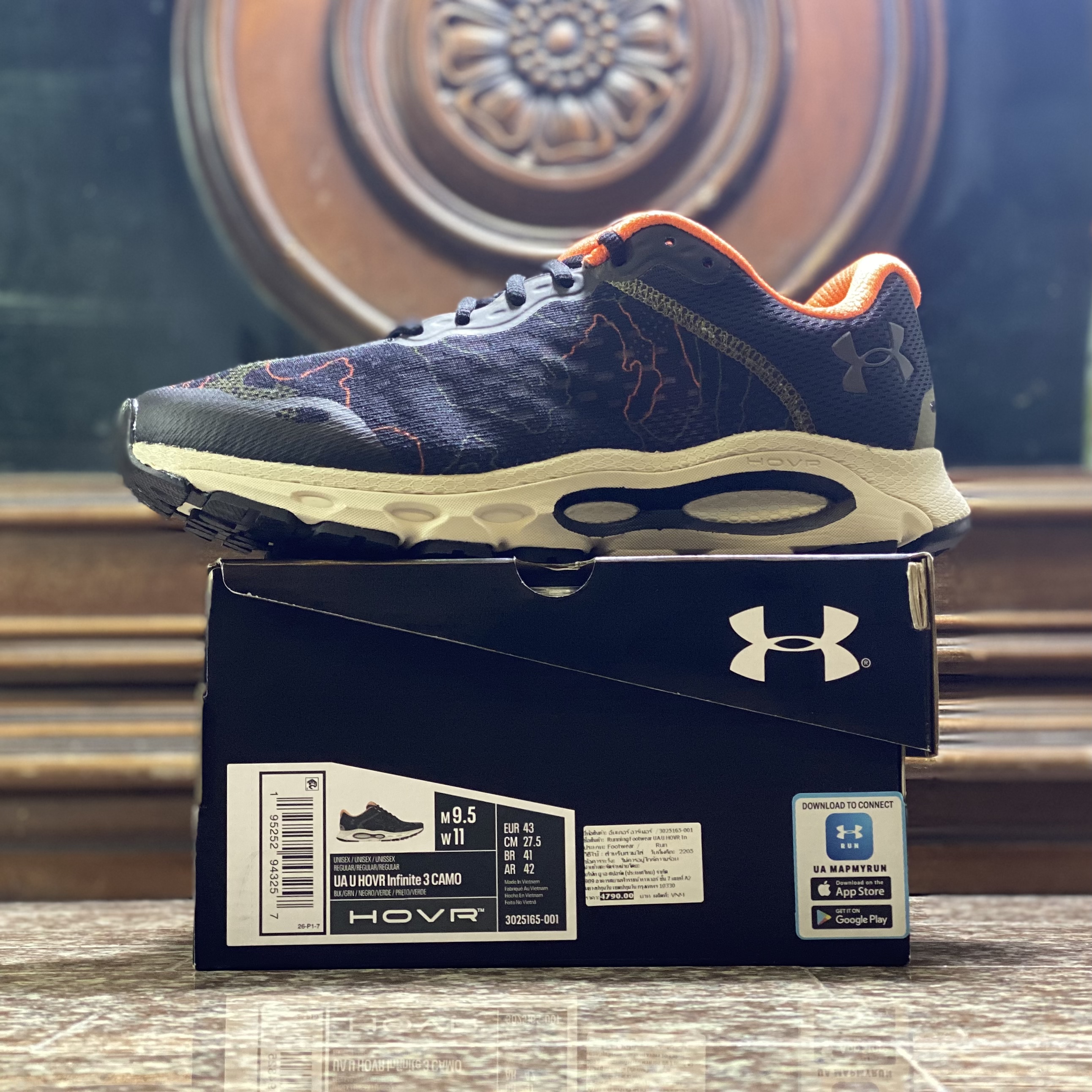 รองเท้าวิ่ง Under Armour HOVR Infinite 3 Camo ‘LIMITED’ (M10US)