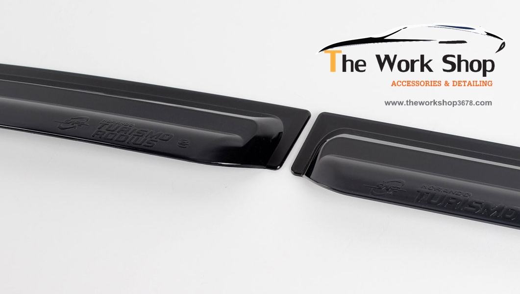 Smoke Door Visor for Starvic - กันสาดสีดำ