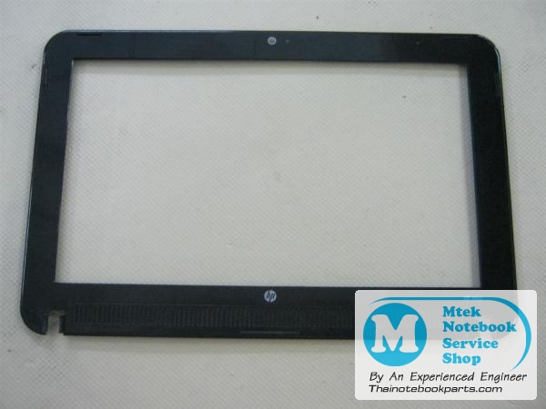 MT03093 กรอบจอ HP mini 110, mini 1100 - 537650-001 LCD Front Bezel (มือสอง, สีดำ) 2