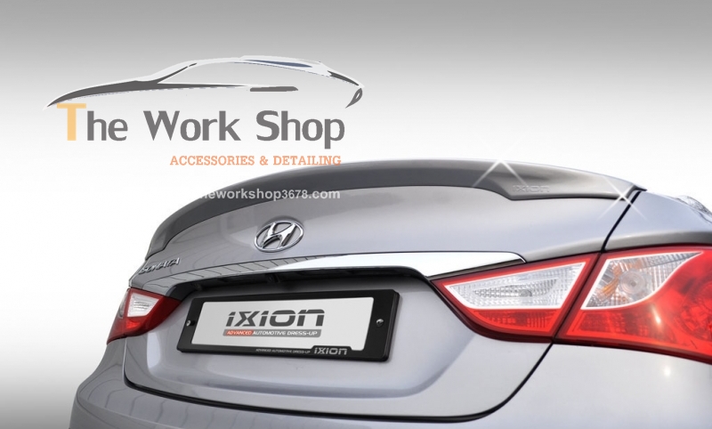 Tail Gate Spoiler - White Pearl for Sonata ( สปอยเลอร์หลังสีขาวมุก )