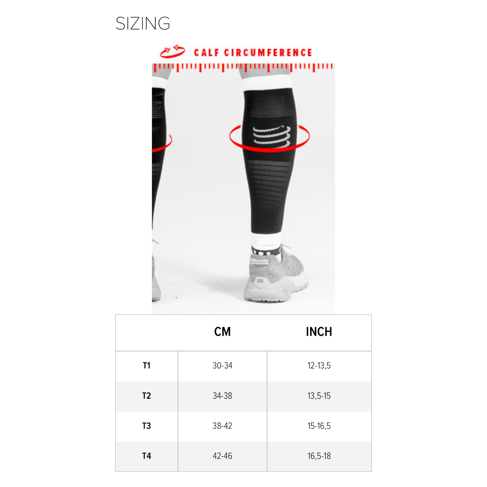 ซัพพอร์ตน่อง Compressport R2 Oxygen Calf Sleeve (T3,T4)