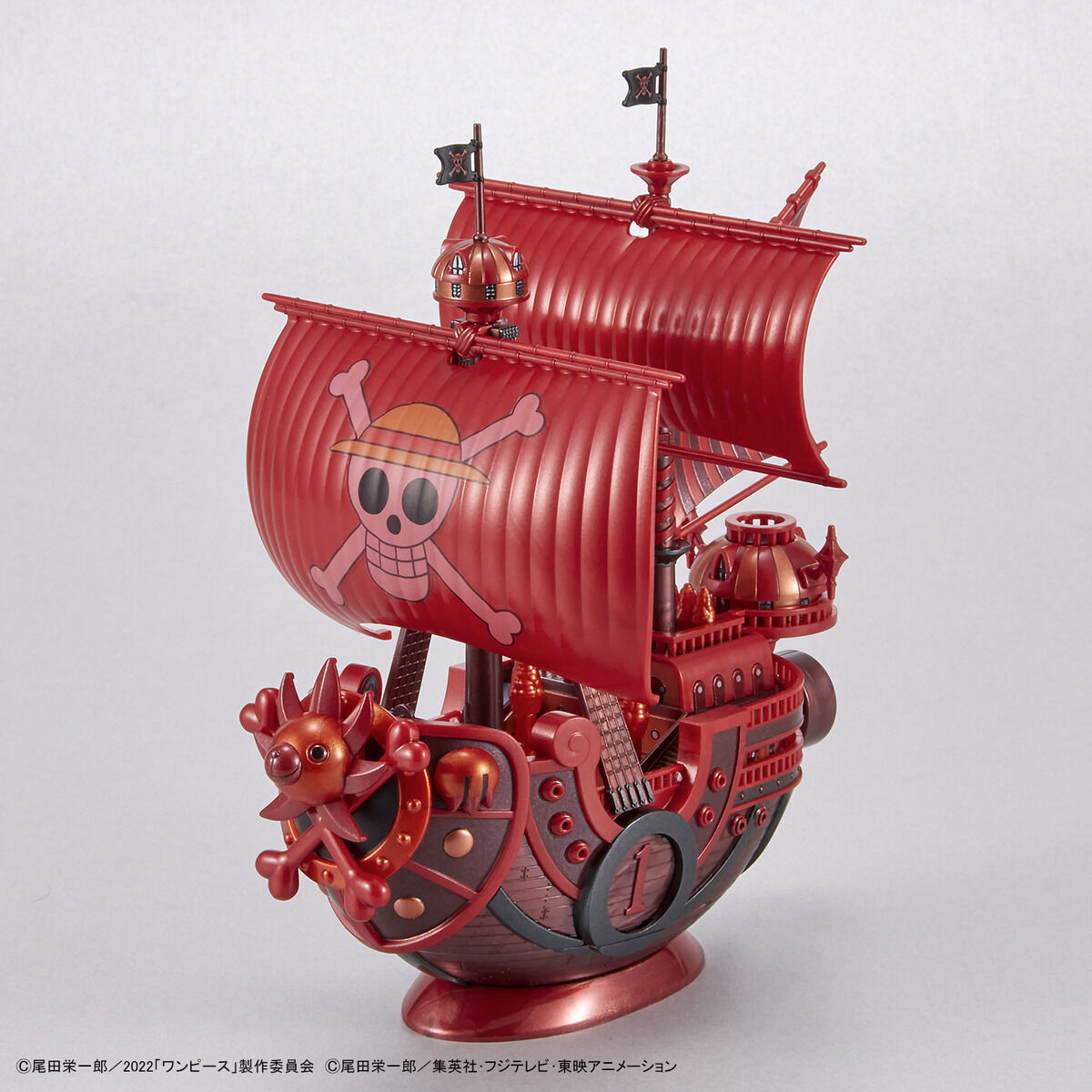 GRAND SHIP COLLECTION THOUSAND SUNNY COMMEMORATIVE COLOR VER OF FILM RED