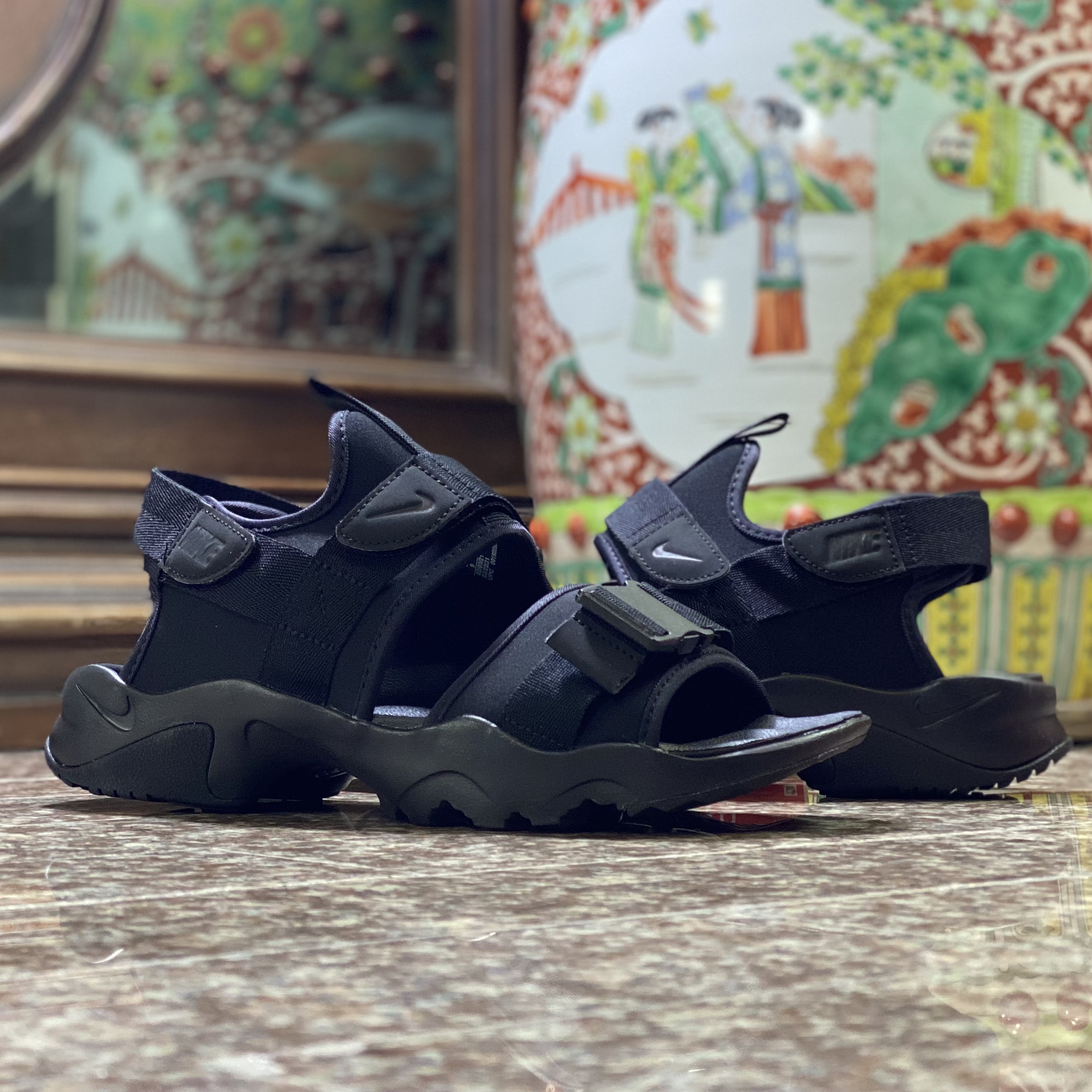 รองเท้า Nike Canyon Sandal ‘TripleBlack’ (M10/11US)