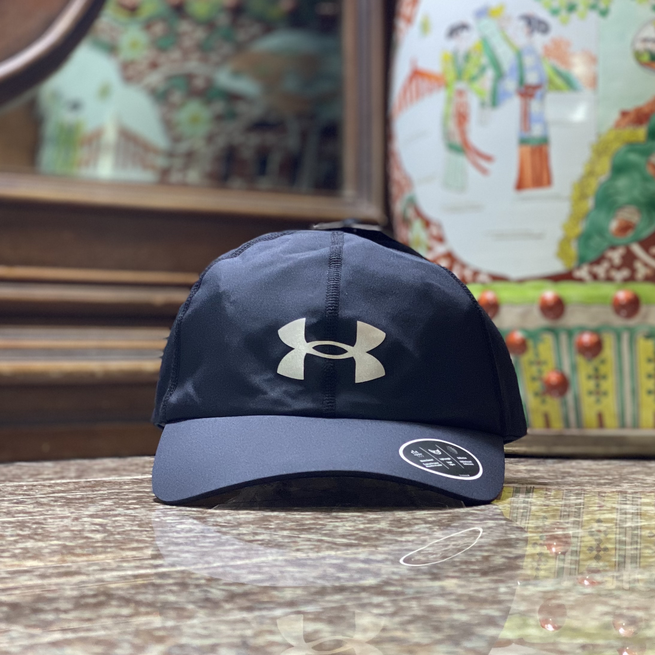 หมวกวิ่ง Under Armour Shadow Running Cap ‘BLACK’