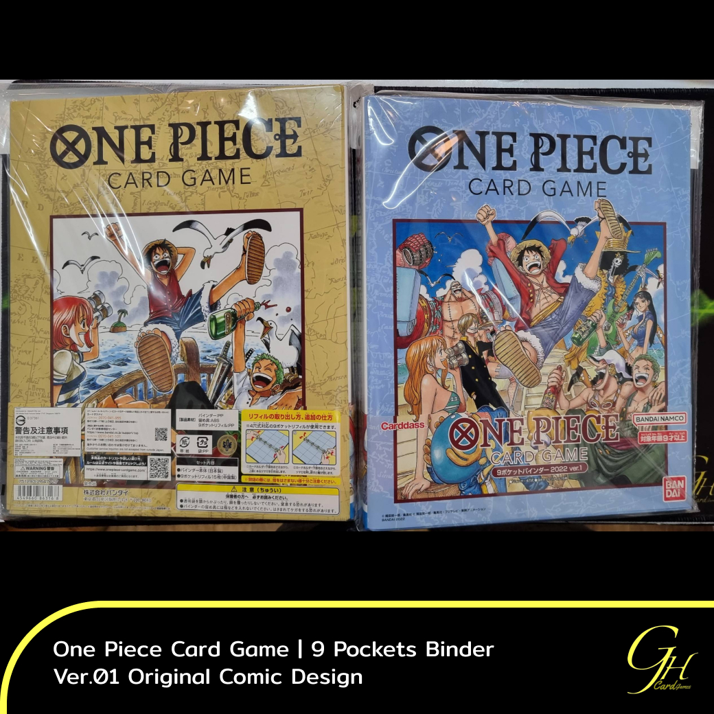One Piece Card Game [Binder001-01] One Piece 9 Pockets Binder - Original Comic Design