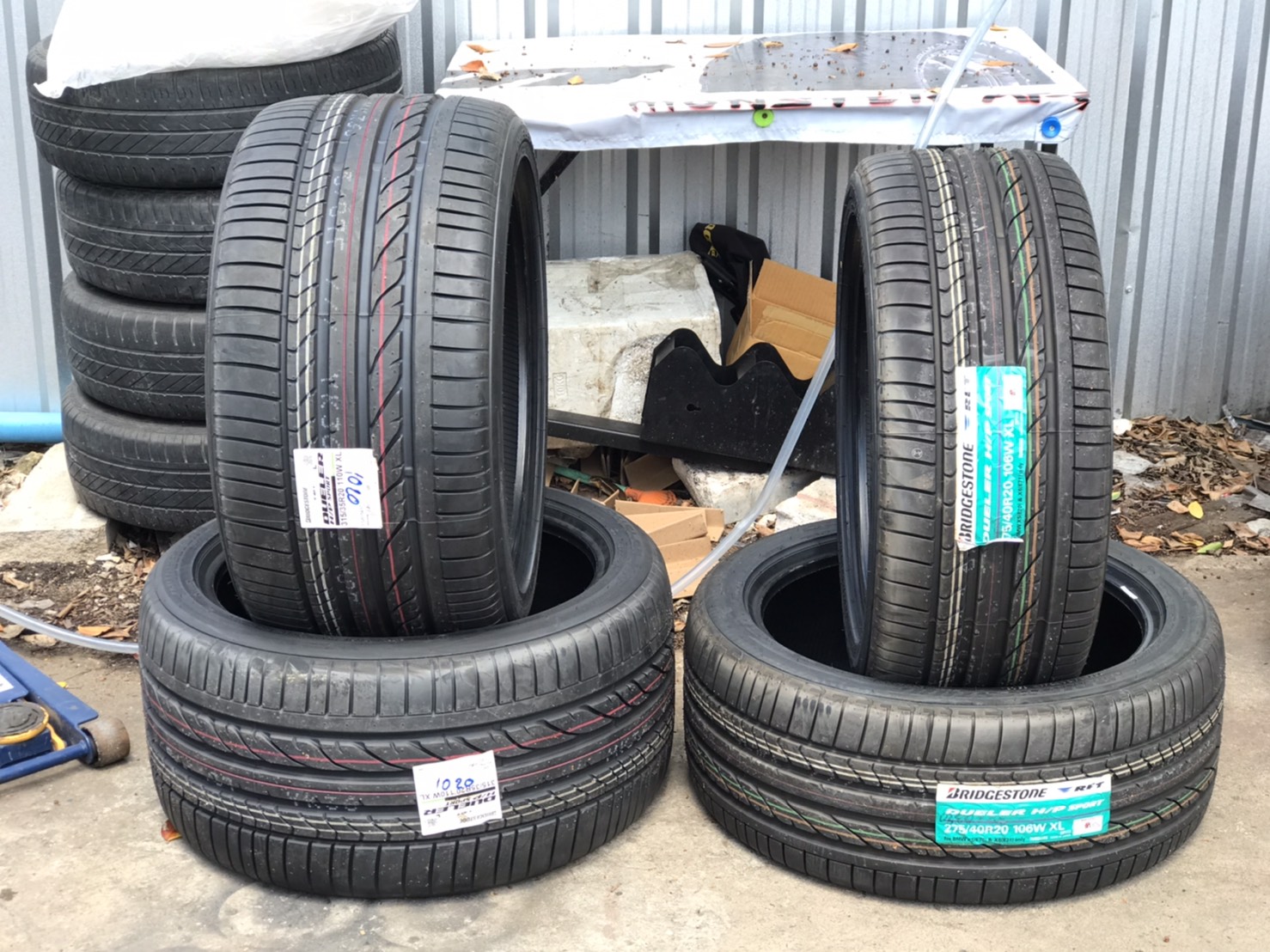BRIDGESTONE DUELER HP SPORT RUNFLAT 275/40-20 ราคาถูกที่ STEP9