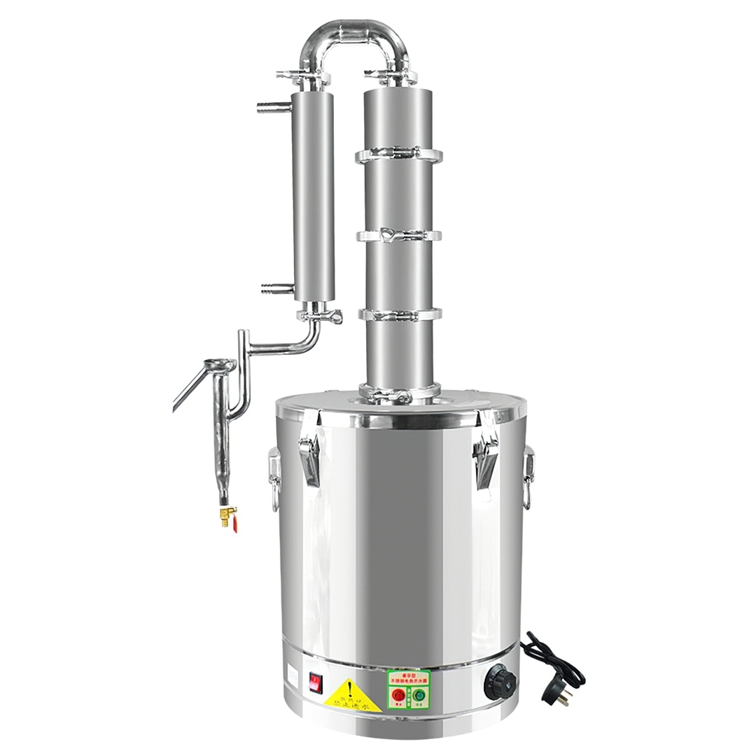 🌈15612 YANTAI เครื่องสกัด เครื่องกลั่นน้ำและน้ำมันสมุนไพร (ใช้ไฟฟ้า) Pot still