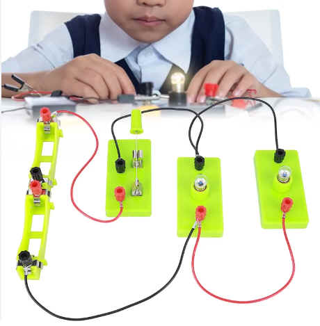 ชุดอุปกรณ์เรียนรู้วงจรไฟฟ้าเบื้องต้น สําหรับการเรียนรู้แบบSTEM ระดับประถมวัยขึ้นไป