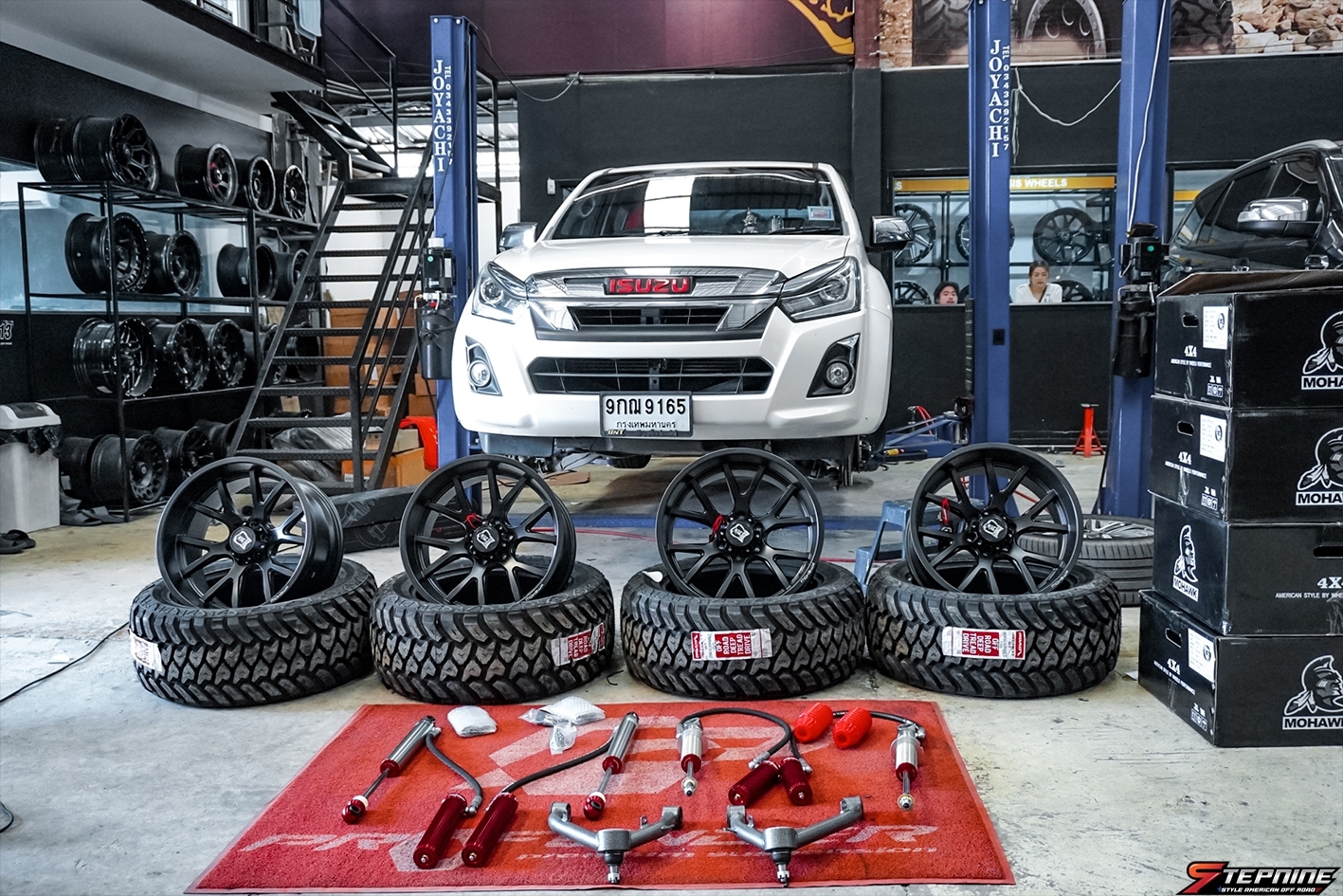 D-MAX จากสมุทรสาคาร แต่งเมกาครบชุดที STEP9