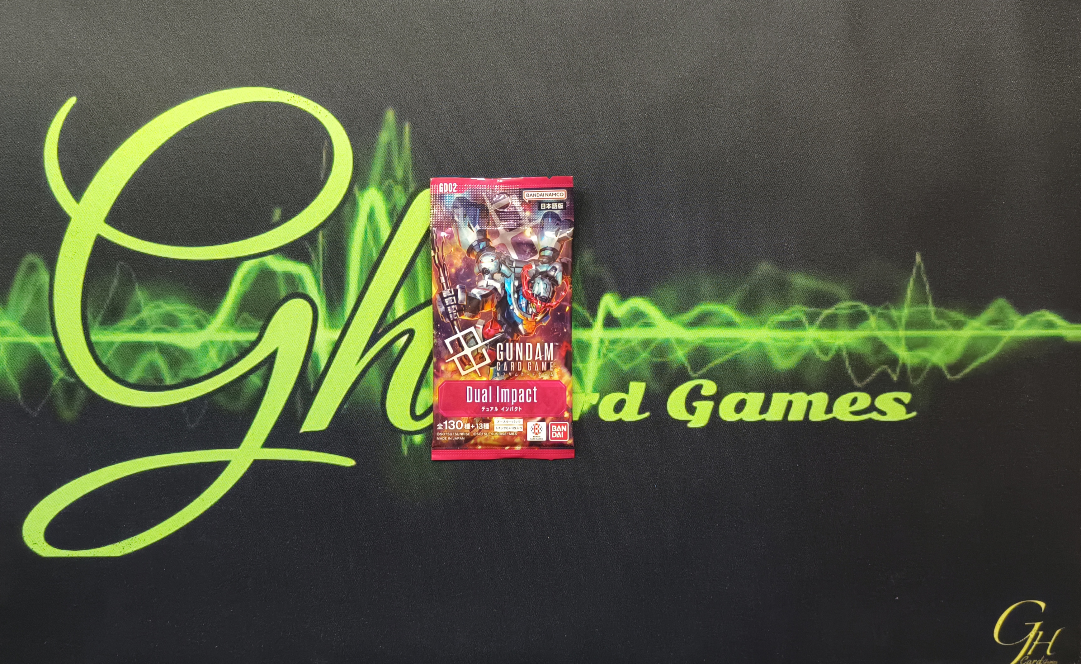 Gundam Card Game (GD02-PCK) Booster Pack: Dual Impact Japan Version แบบ 1 ซอง