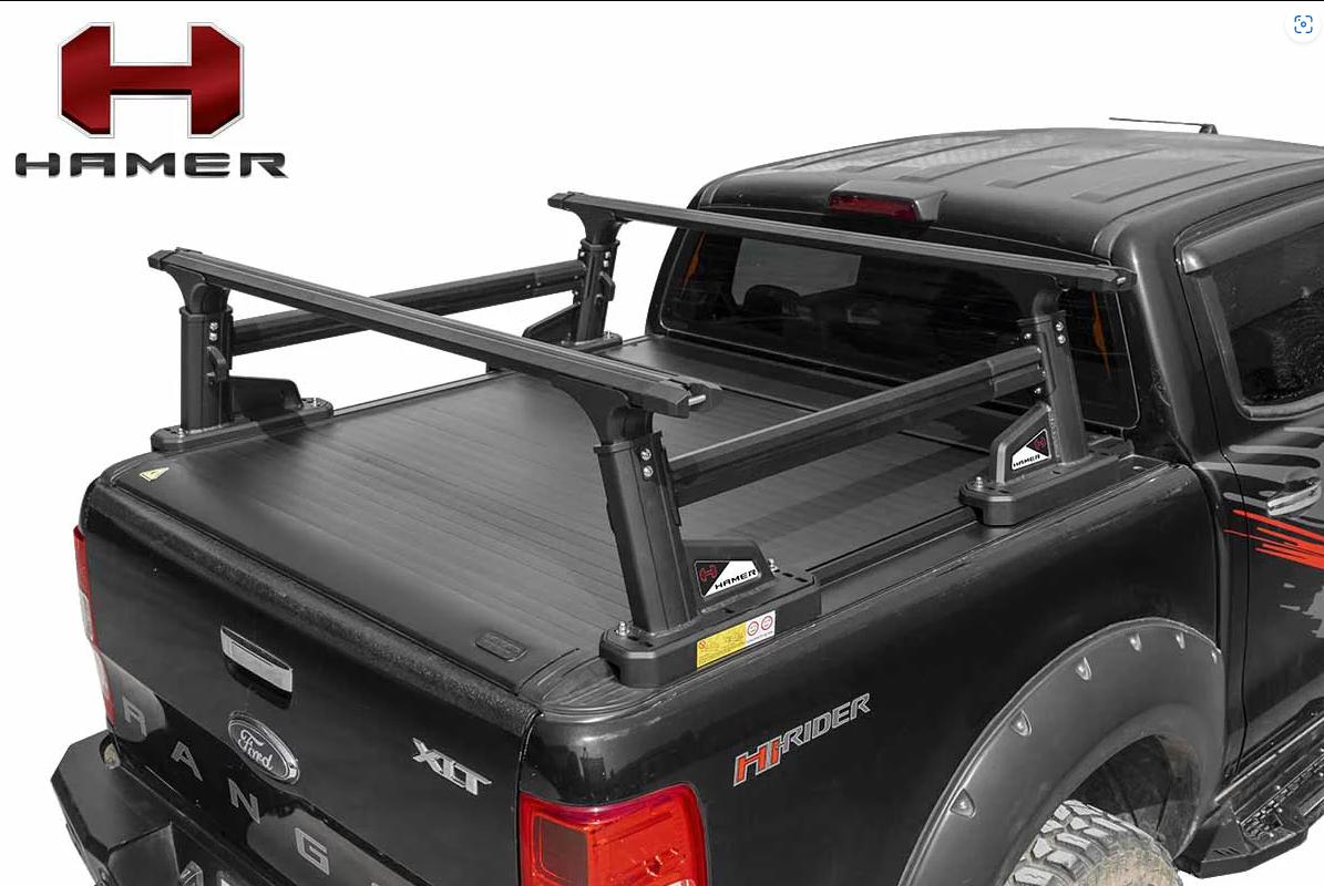แร็ควางเต๊นท์ รุ่น ALUMINUM สามารถปรับขนาดให้เข้ากับรุ่นรถได้ ROOF TENT RACK