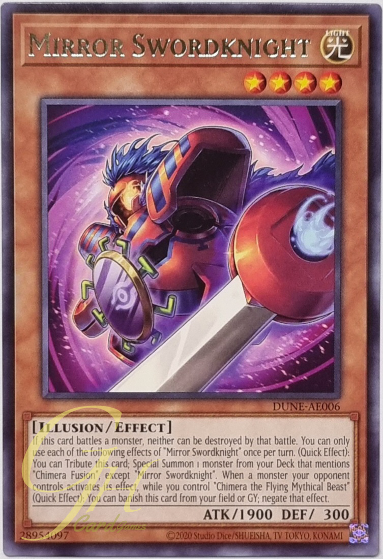 Yugioh [DUNE-AE006] Mirror Swordknight (Rare)