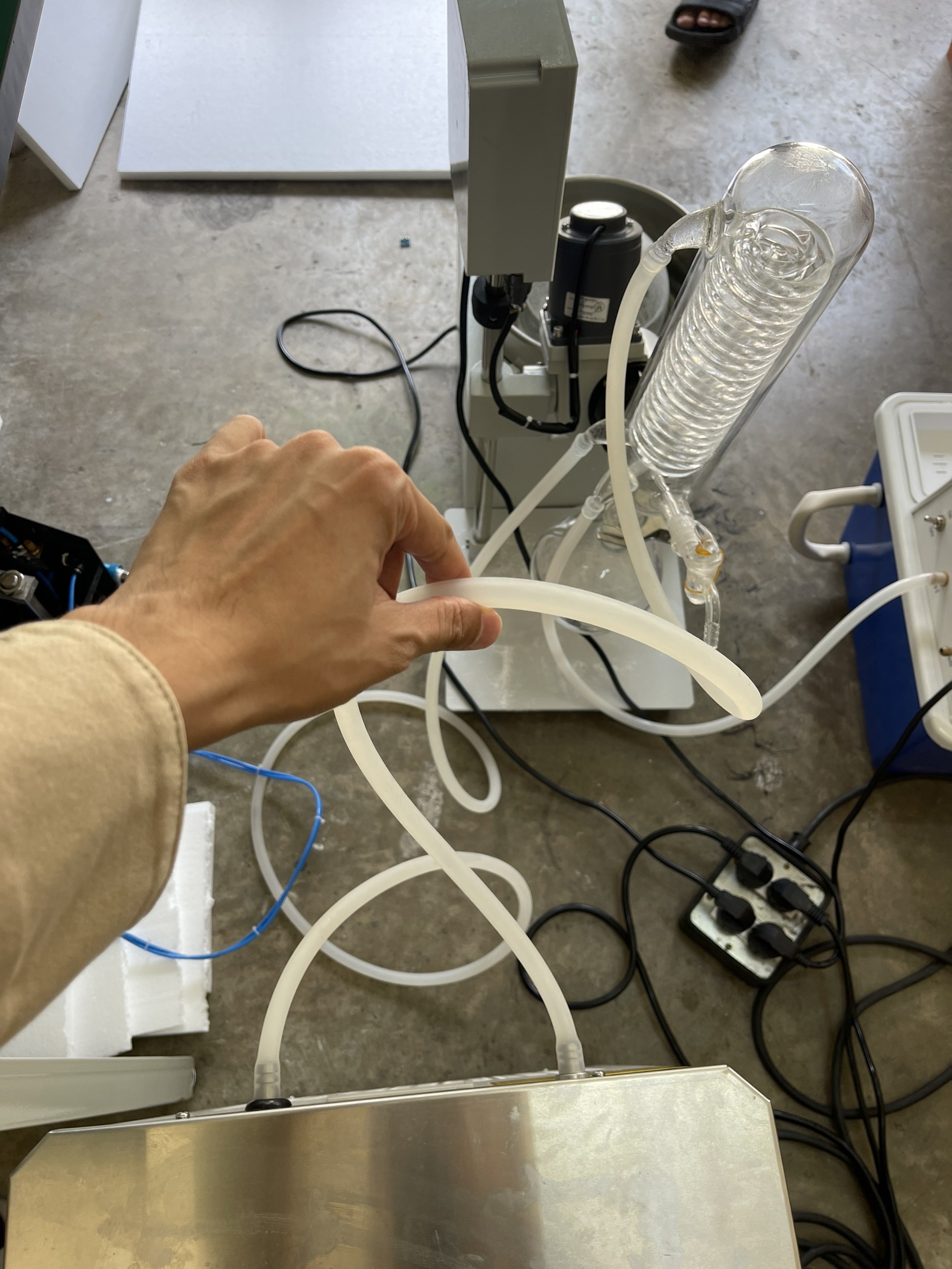 🌈เครื่องสกัด เครื่องกลั่นในห้องแล็บ สกัดน้ำมันหอมระเหย รุ่น RE-201D