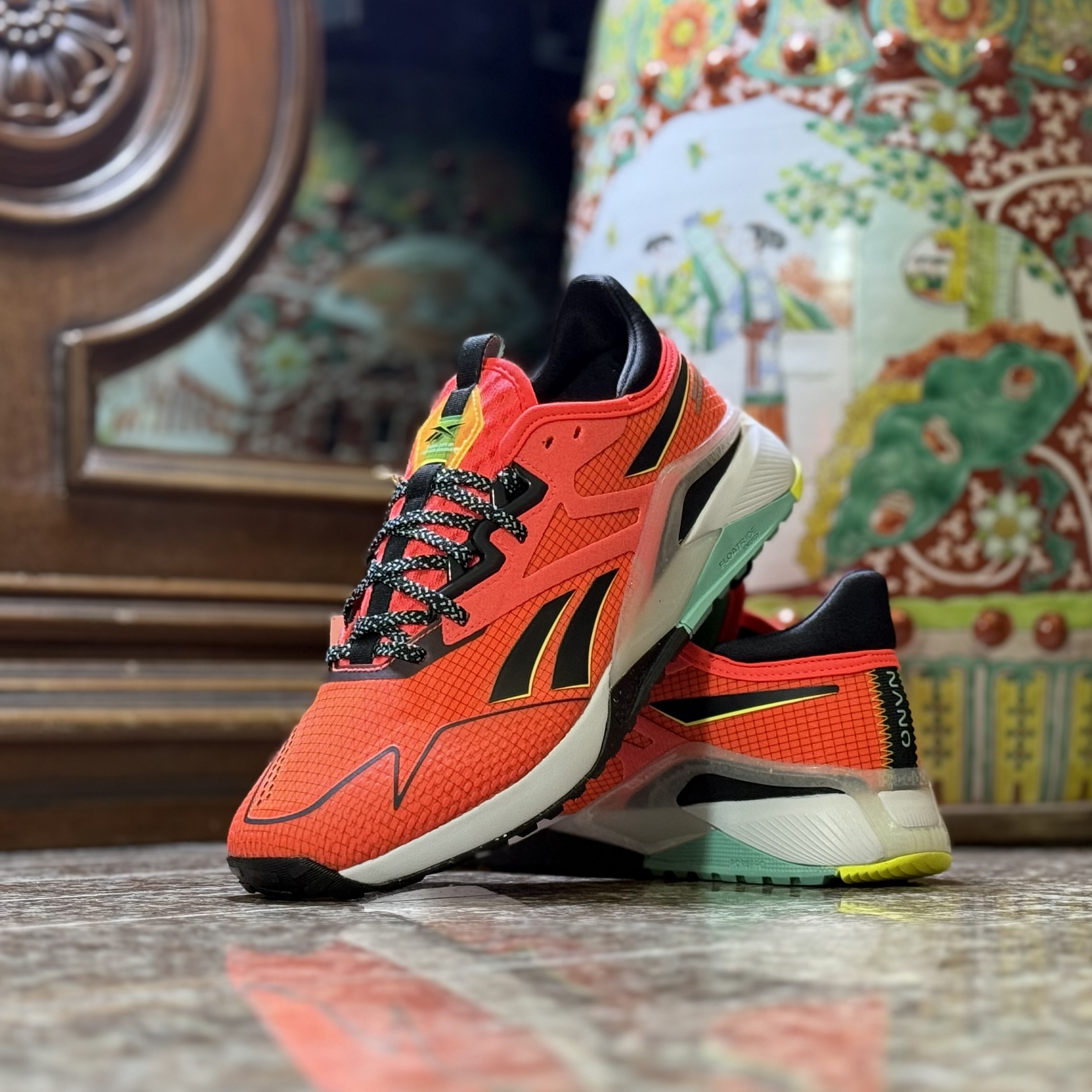 รองเท้าเทรนนิ่ง Reebok FloatRide Nano X2 TR Adventure ‘ORANGE’ (M9/10US)