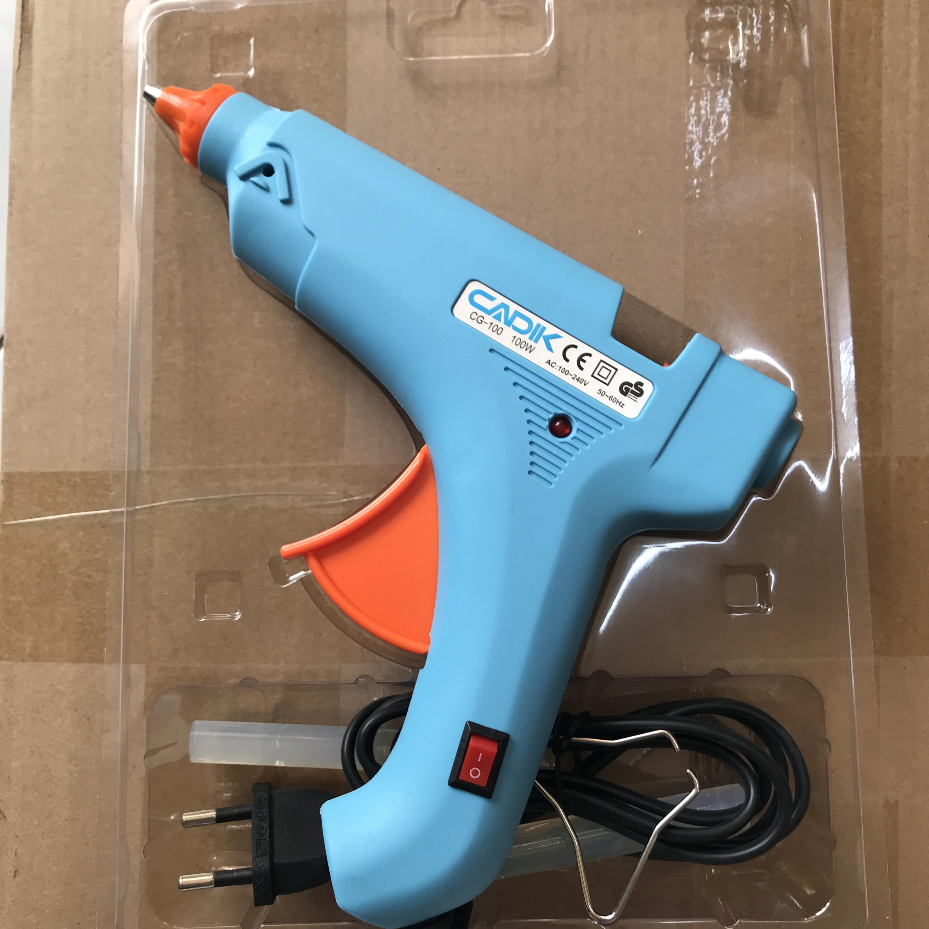 AppSoftTech ปืนยิงกาวร้อน 100 วัตต์ (Hot Melt Glue Guns 100W) แถมกาวแท่ง 2 แท่ง