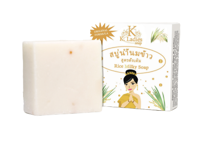 K.Ladies rice milk soap