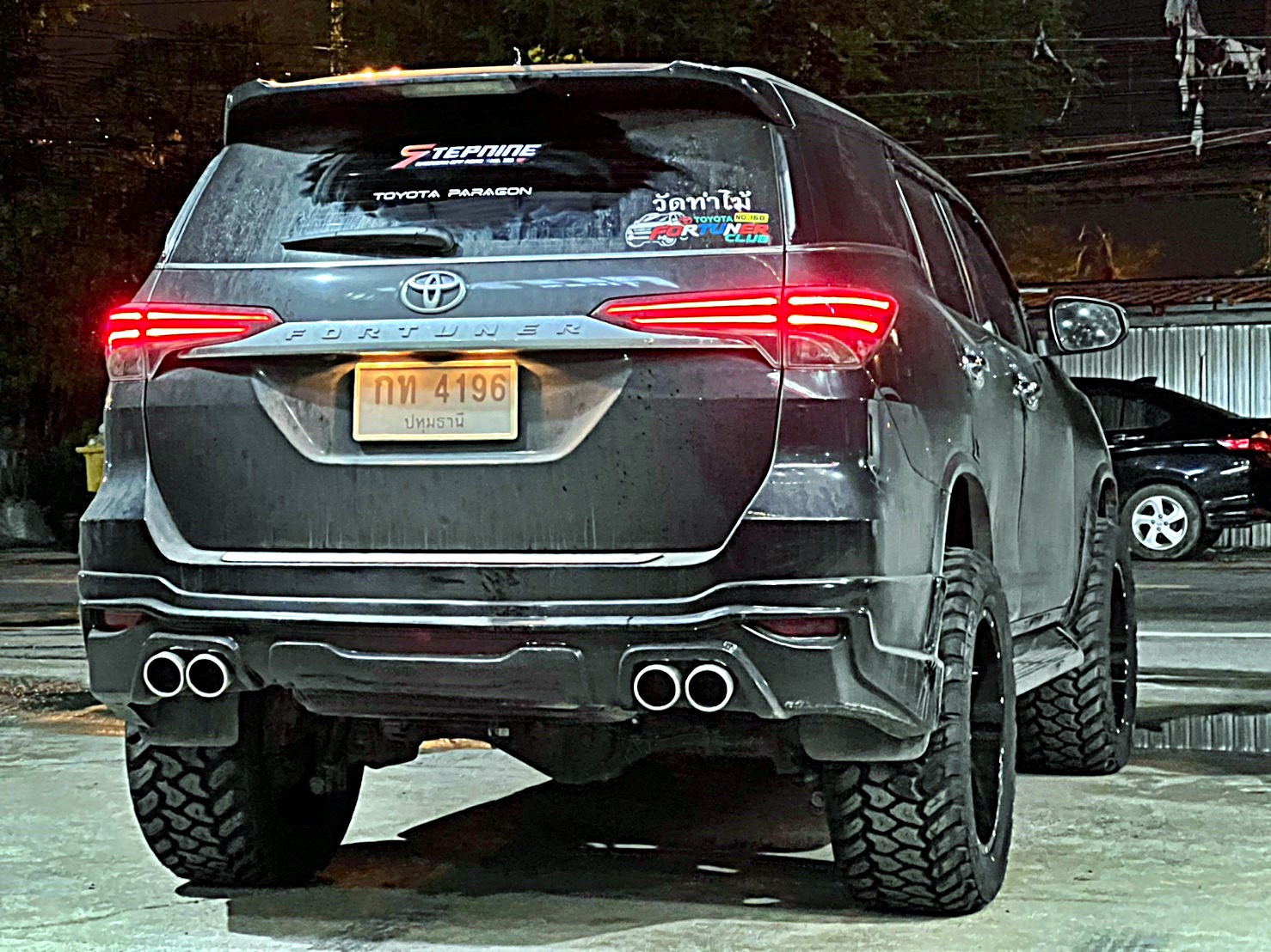 TOYOTA_FORTUNER_จองคิวมาจากปทุมธานี ทำทรงเมกาที่ STEP9