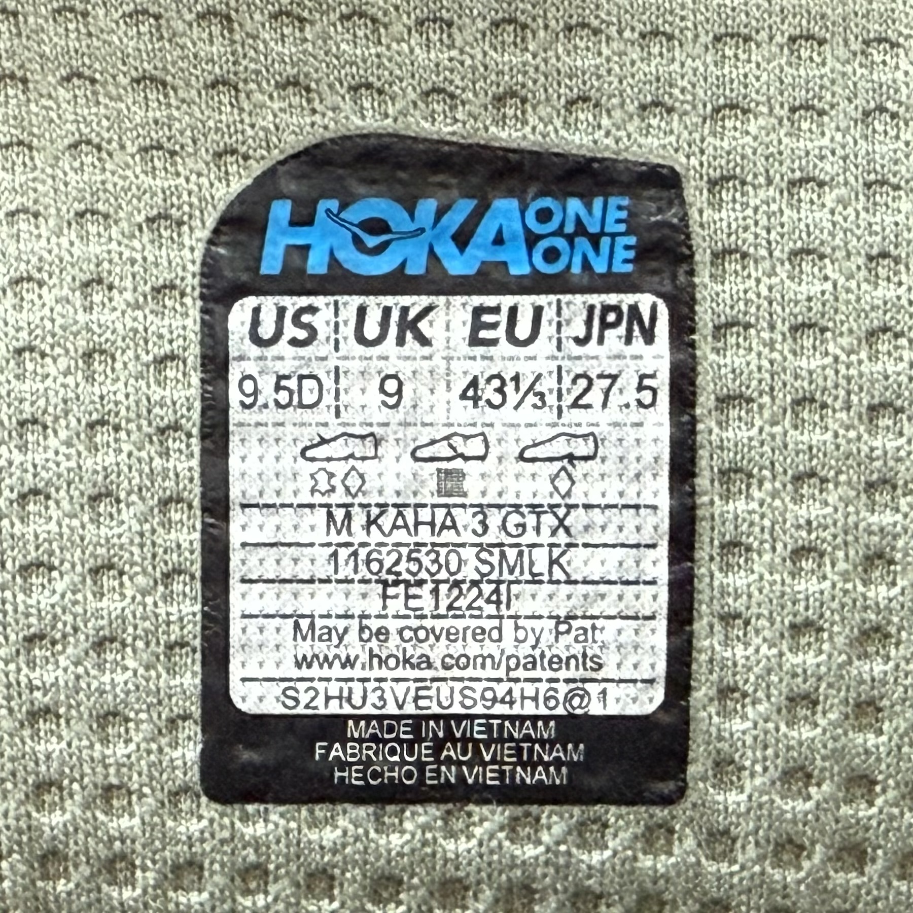 รองเท้าเดินป่า HOKA KAHA 3 GTX ‘Sea Moss’ #มือ2 (M9.5US)