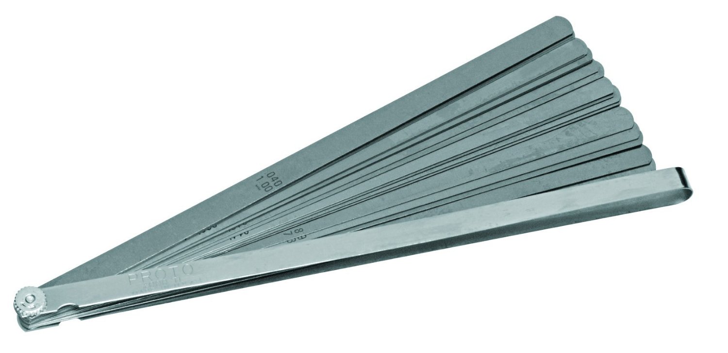 Long Feeler Gage 0.05-1 L200mm