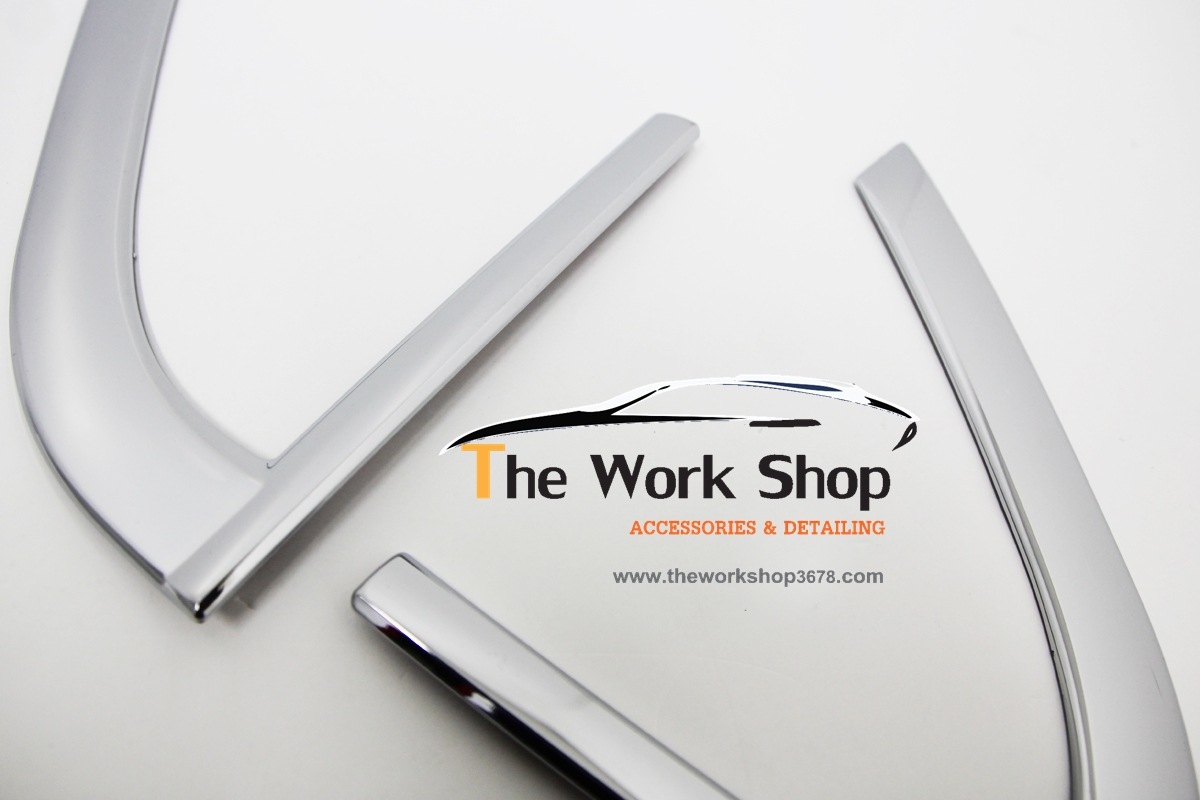 C Pillar Molding for Rio 5 Door ( โครเมี่ยมแต่งขอบกระจกหลัง )
