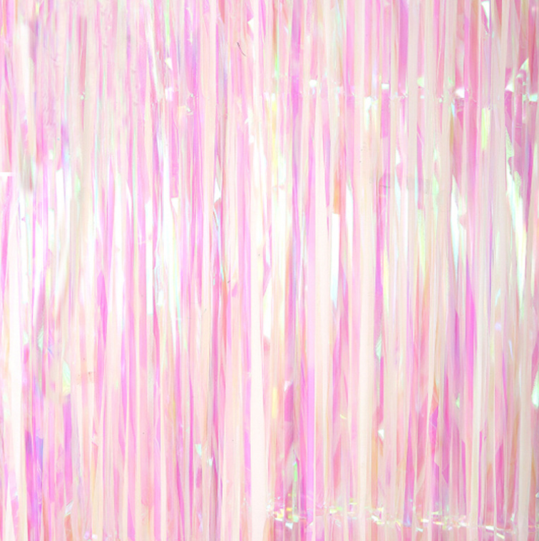 ม่านวิ้งสีขาววิ้ง ขนาด1*2 M