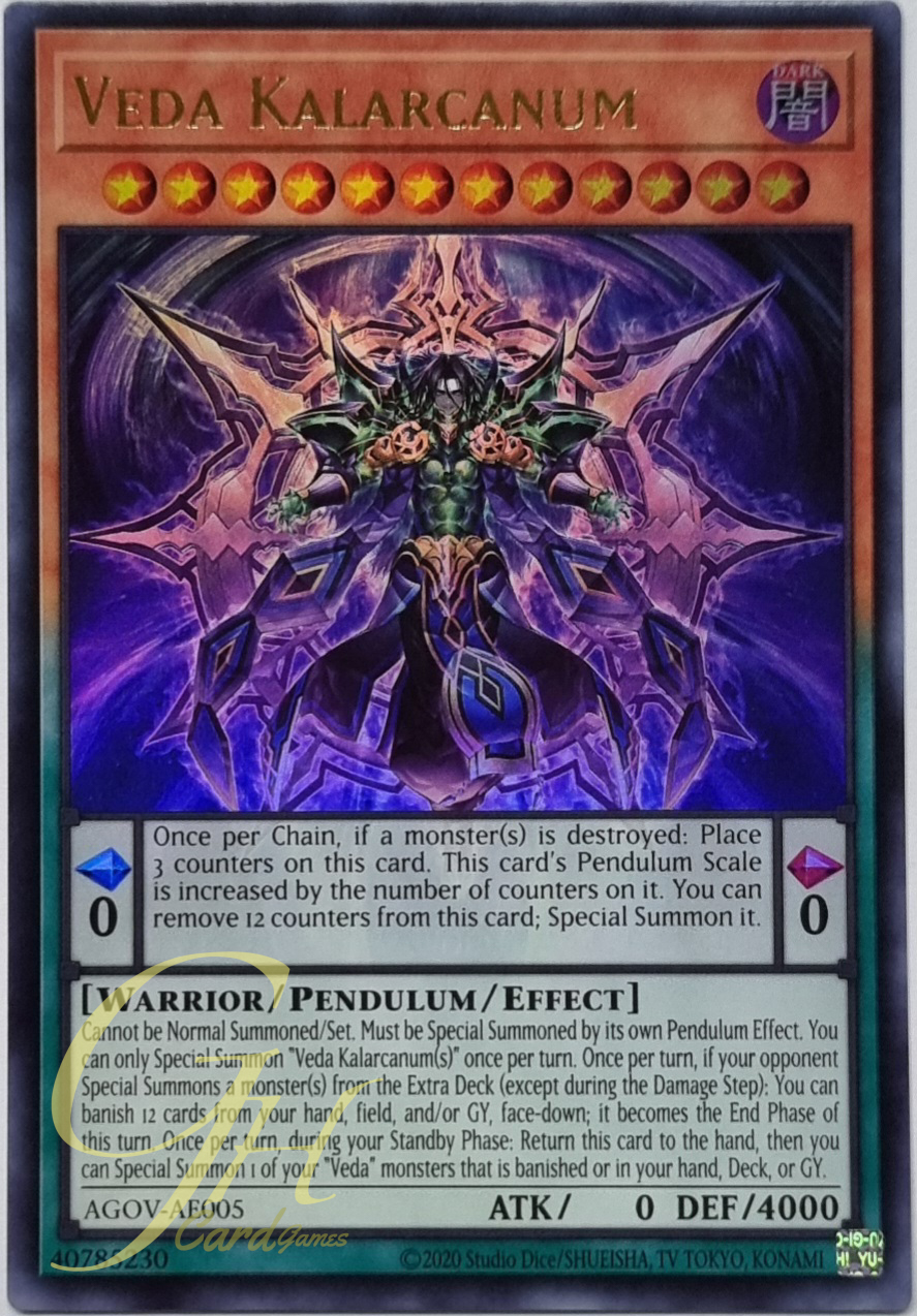 Yugioh [AGOV-AE005] Veda Upanishad (Ultra Rare)