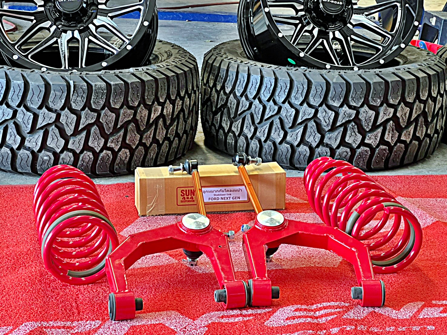 #FORD-EVEREST_NEXTGEN จองคิวมาจากสระแก้ว ทำทรงเมกาที่ STEP9