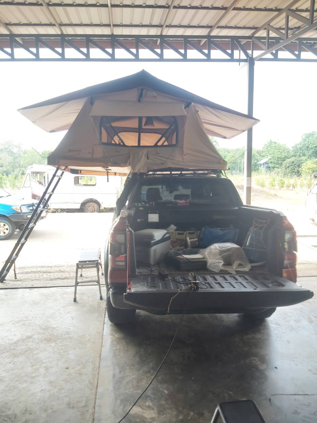 BLACK BIRD 1.6 - MaxX Equip เต็นท์หลังคารถ - ประเภทหลังคาอ่อน