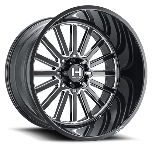 ล้อแท้ HOSTILE H127 20x12 ET-44 6/139.7 GBM (BLADE CUT)