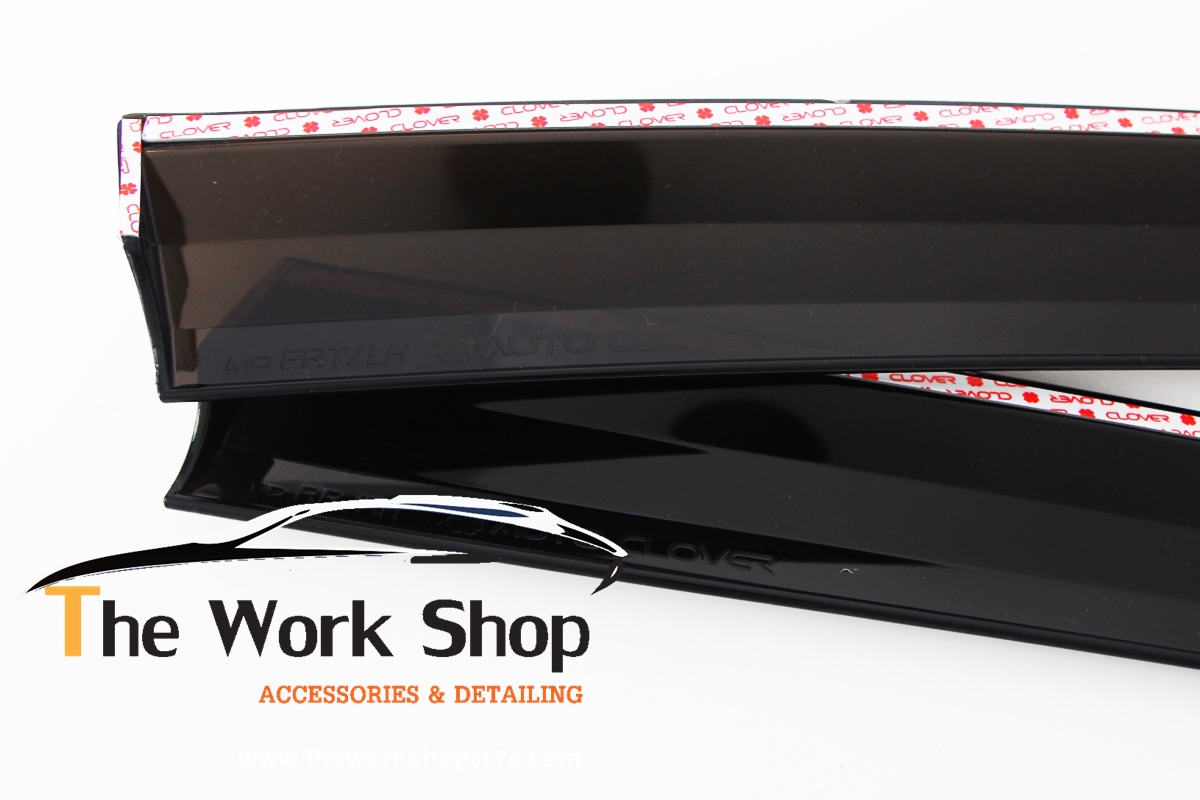 Smoke Door Visor for Elantra ( กันสาดสีดำ )