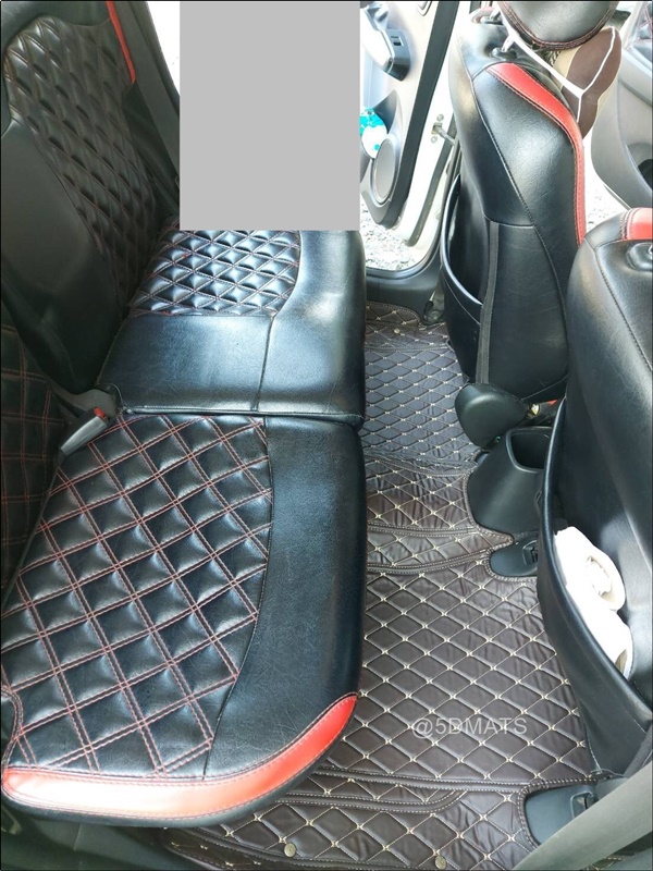 พรมปูพื้นรถยนต์6D HONDA JAZZ GE 2008-13 พรม6D QX สวยงาม เข้ารูป ปูเต็มคัน 6ชิ้น