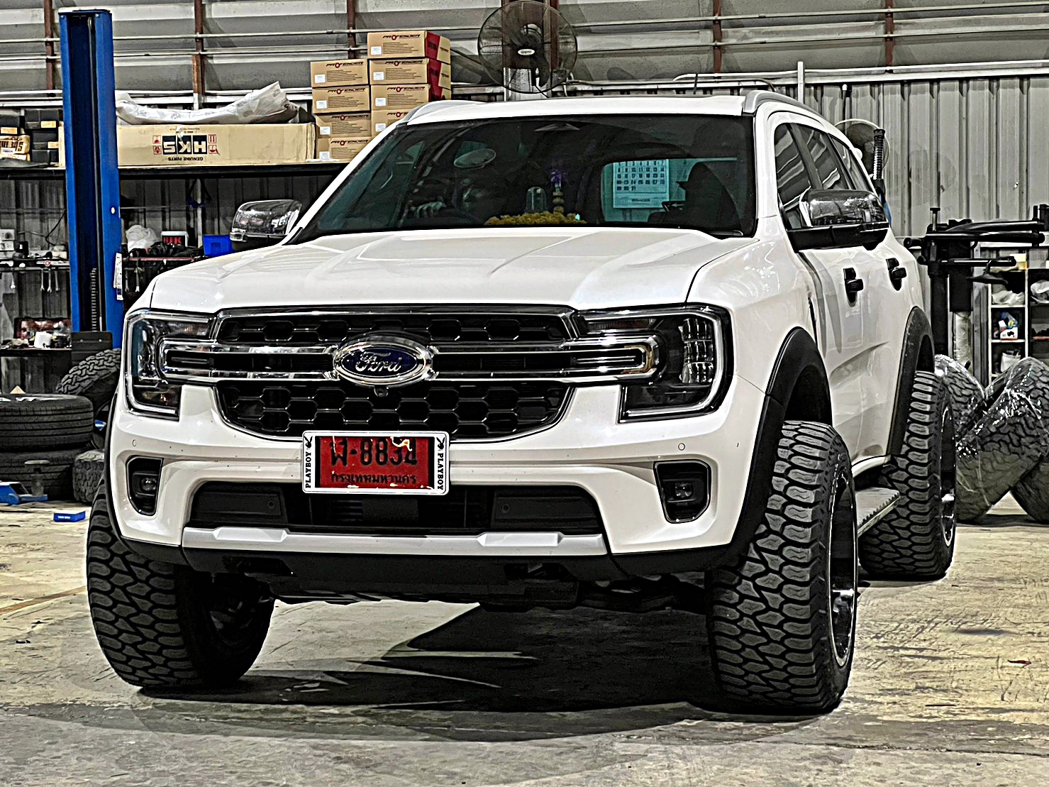 FORD EVEREST NEXTGEN ชุมพร แต่งทรงเมกาที่ STEP9