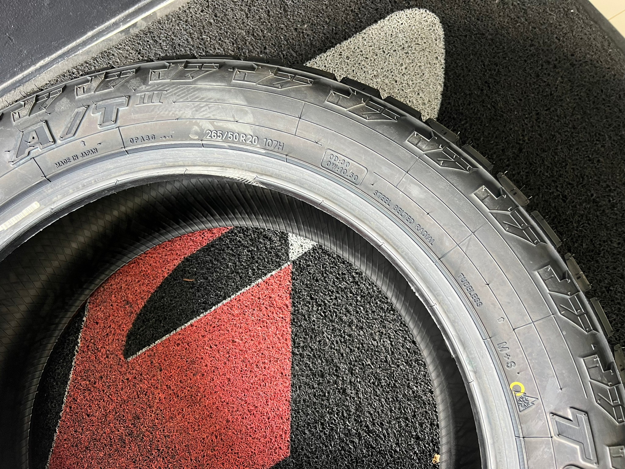 TOYO 265/50-20 AT3 ยางญี่ปุ่น