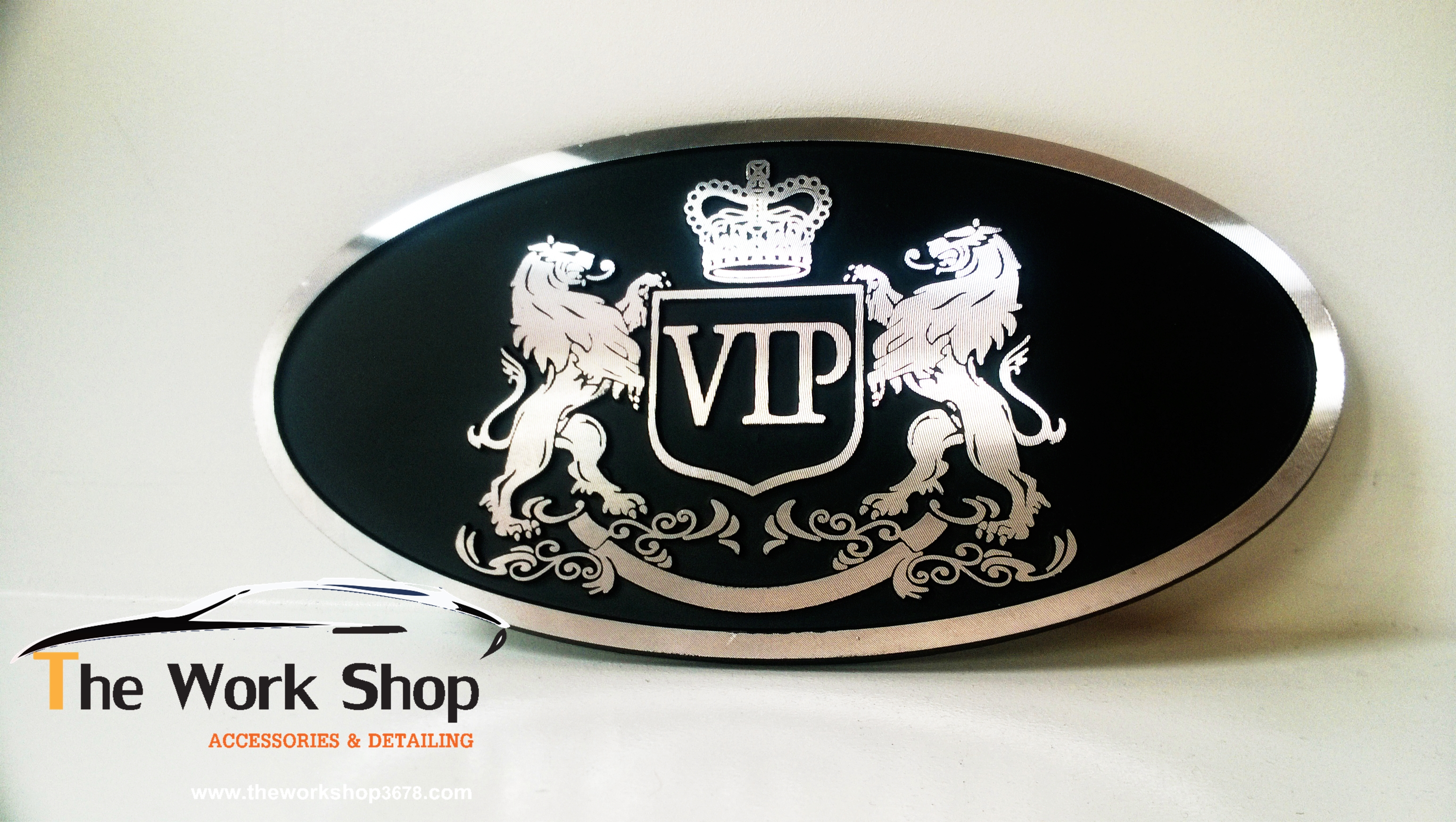 Luxury VIP Emblem for H-1 ( โลโก้ VIP แบบ Luxury )