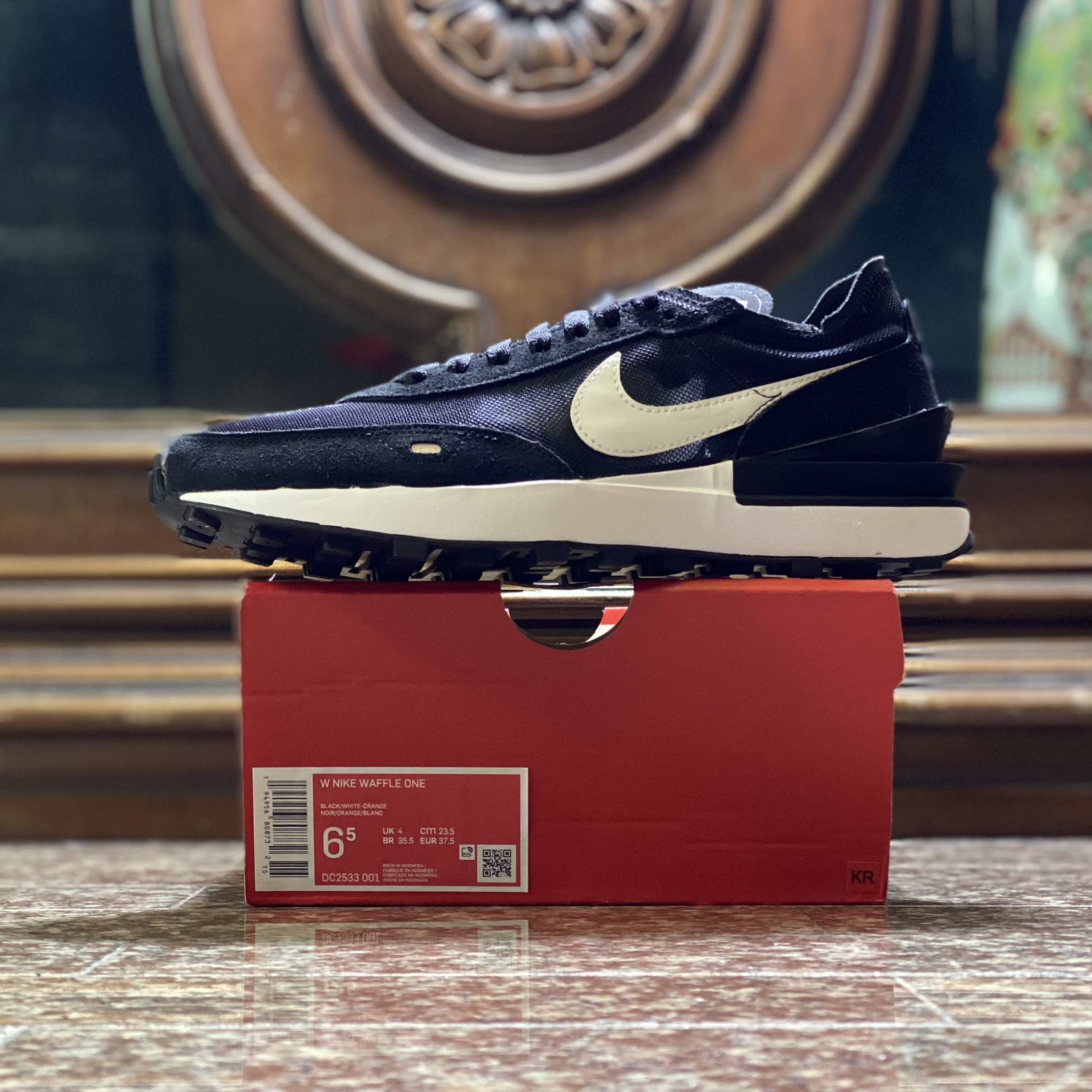 รองเท้า Nike Waffle One ‘Black’ (W6/6.5US)