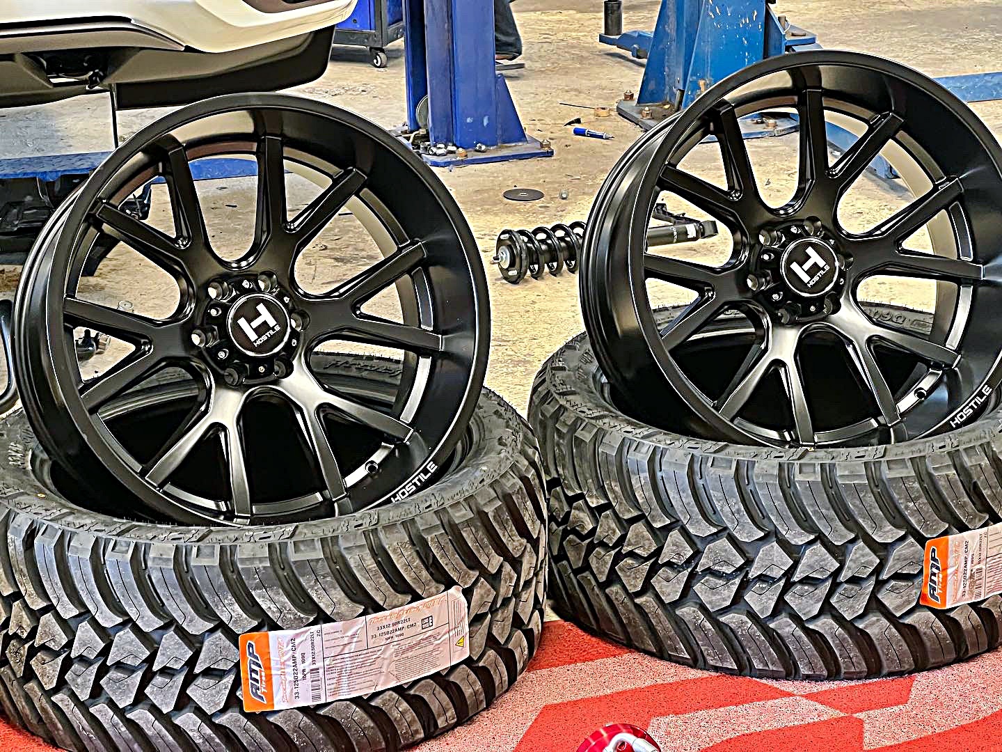 ล้อแท้ HOSTILE H113 ขอบ22 ใส่ MU-X แต่งเมกา