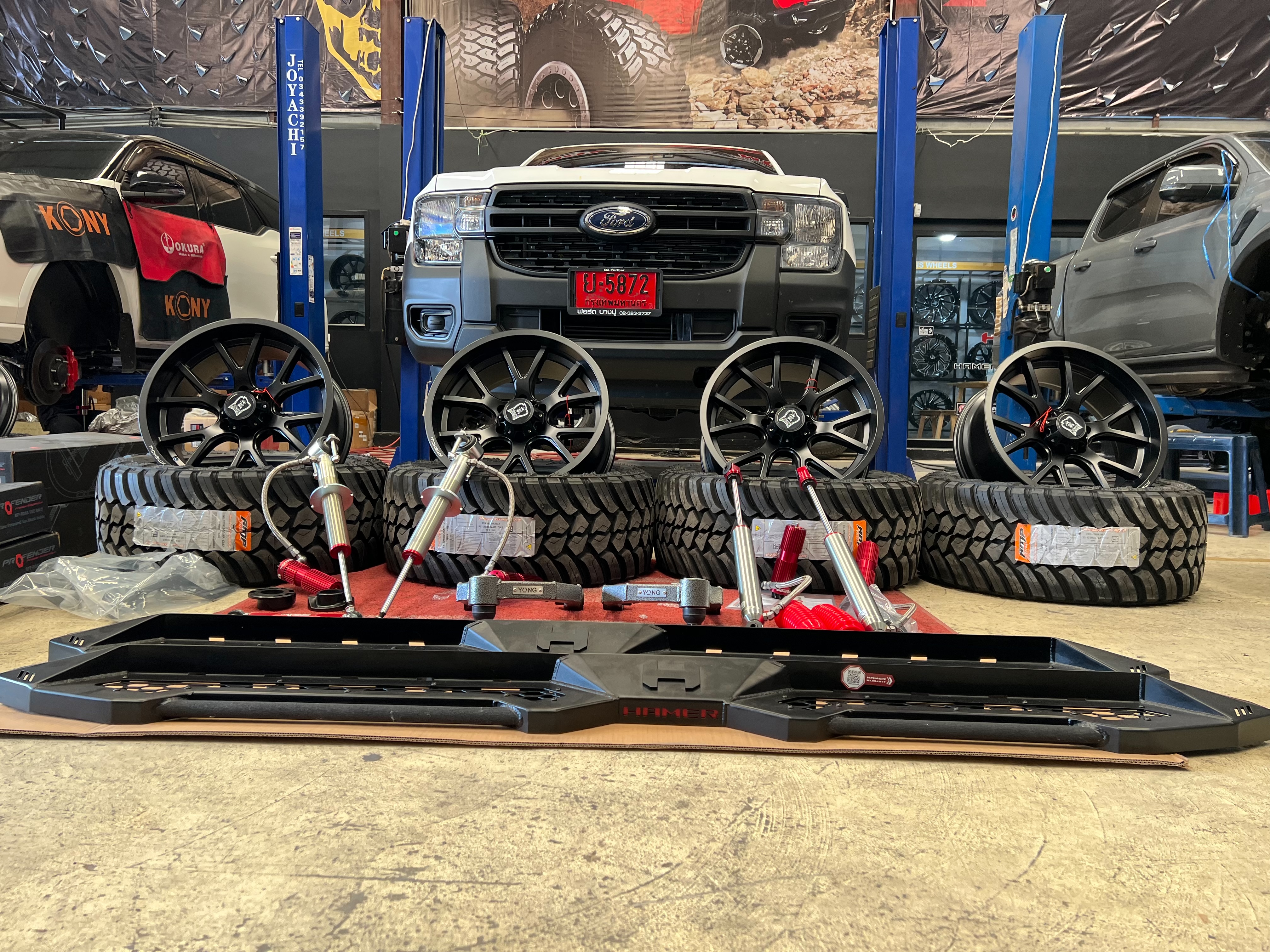 FORD NEXTGEN หัวเดียว จองคิวมาจาก ร้อยเอ็ด ทำทรงเมกา ที่ STEP9