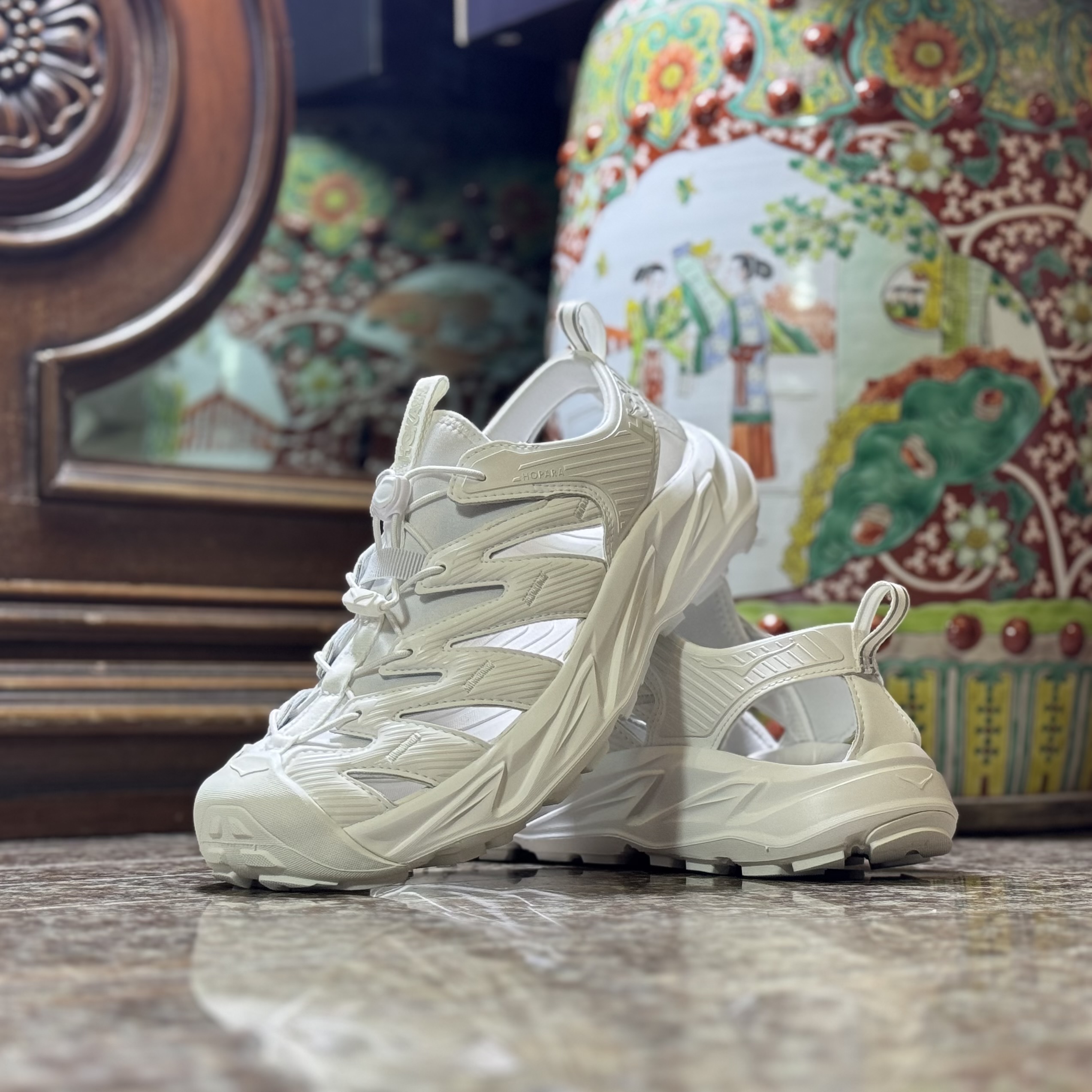 รองเท้า HOKA Hopara ‘TripleWhite’ (M9/10US)