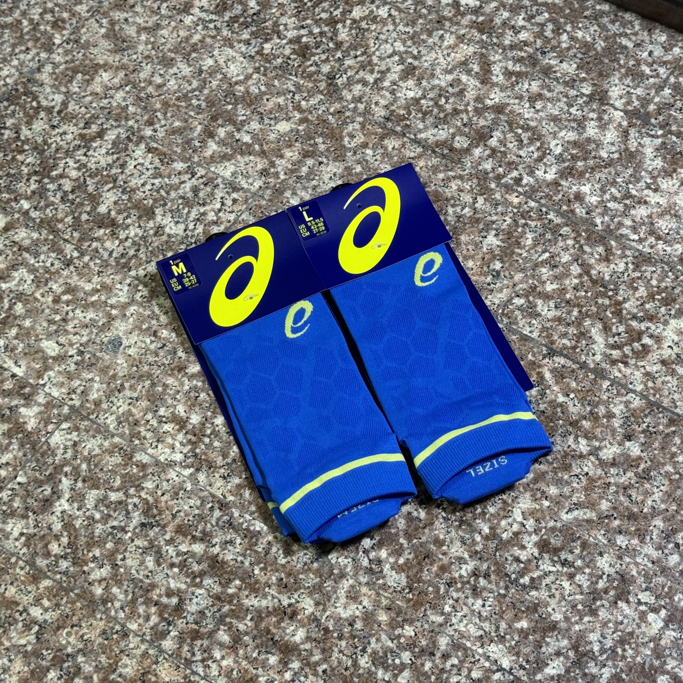 ถุงเท้าวิ่ง ASICS Fast Single Tab Running Socks ‘BLUE’ (M,L)