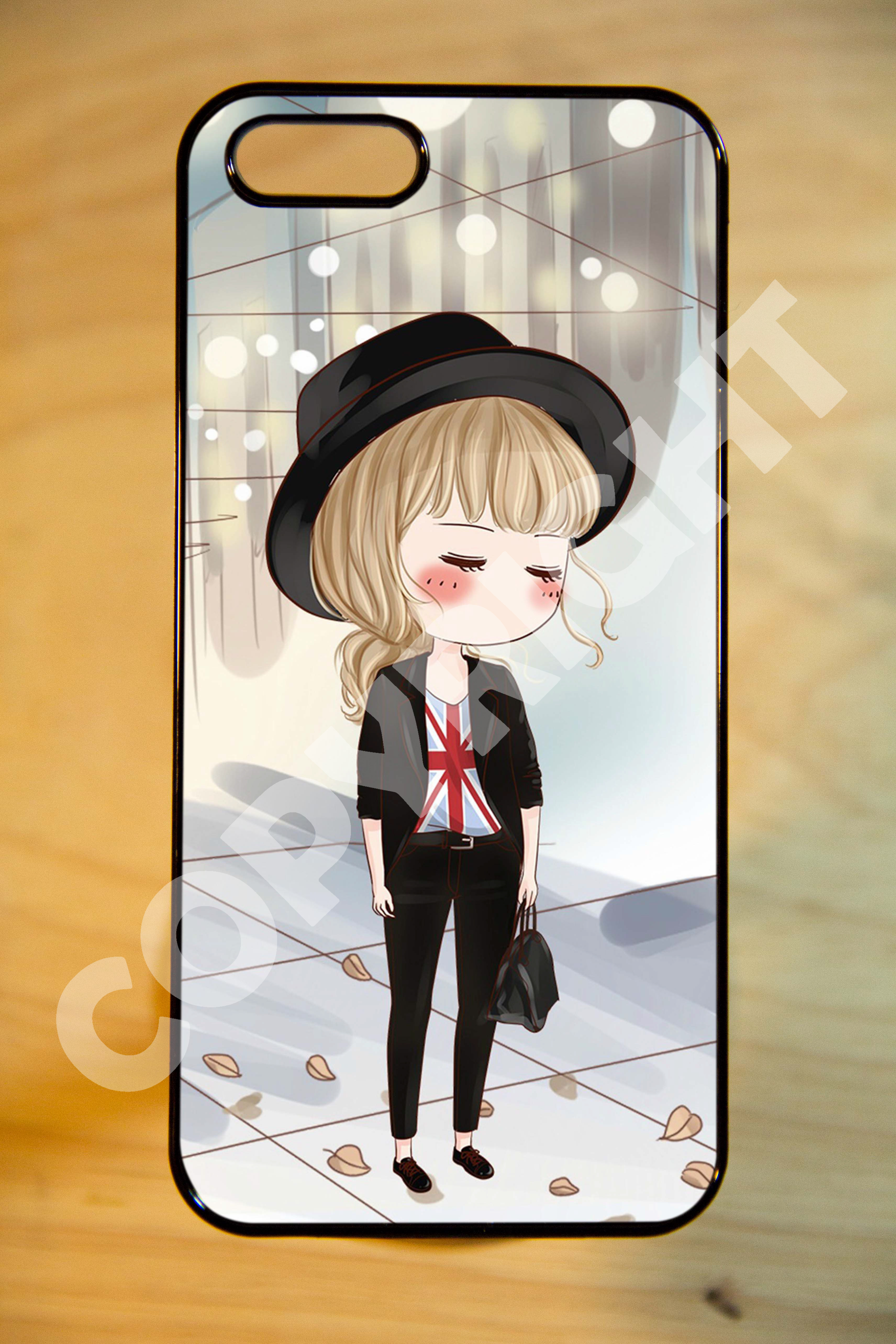 เคสสั่งทำ - ลายการ์ตูน เด็กผู้หญิง น่ารักๆ