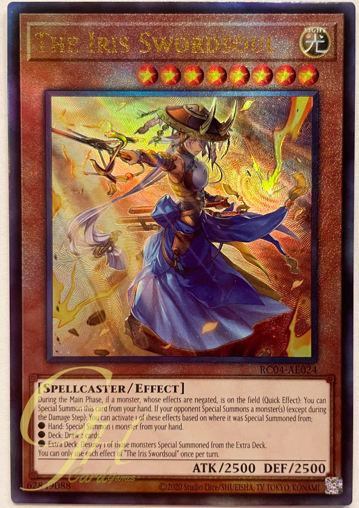 Yugioh [RC04-AE024] The Iris Swordsoul (Ultimate Rare)